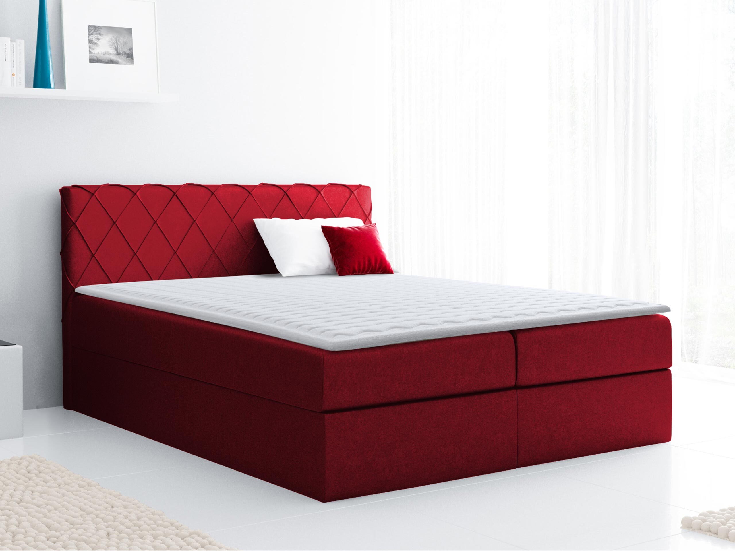 Boxspring postelja Genus (Velluto 7)