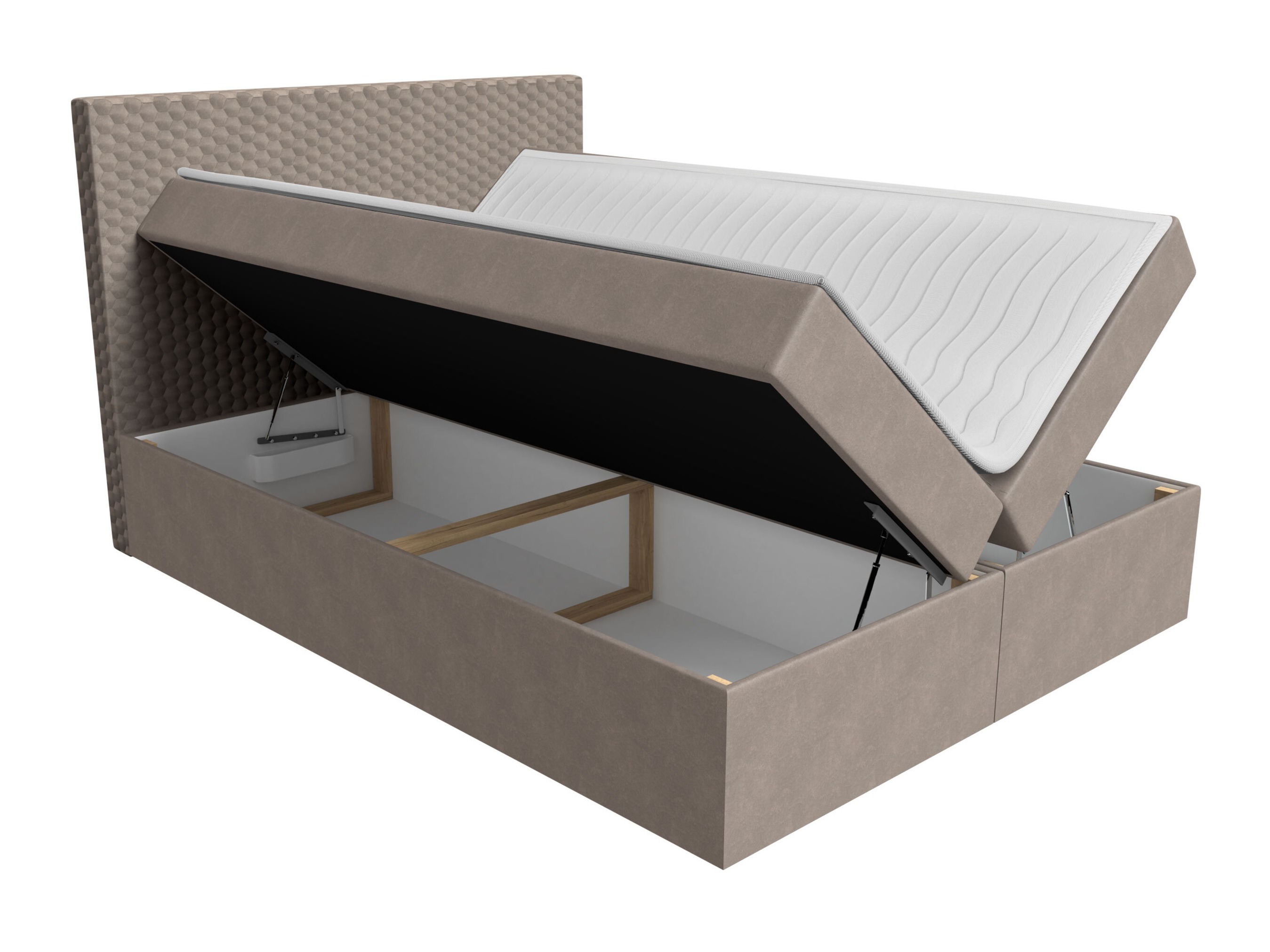 Boxspring postelja Nix (Velluto 7)