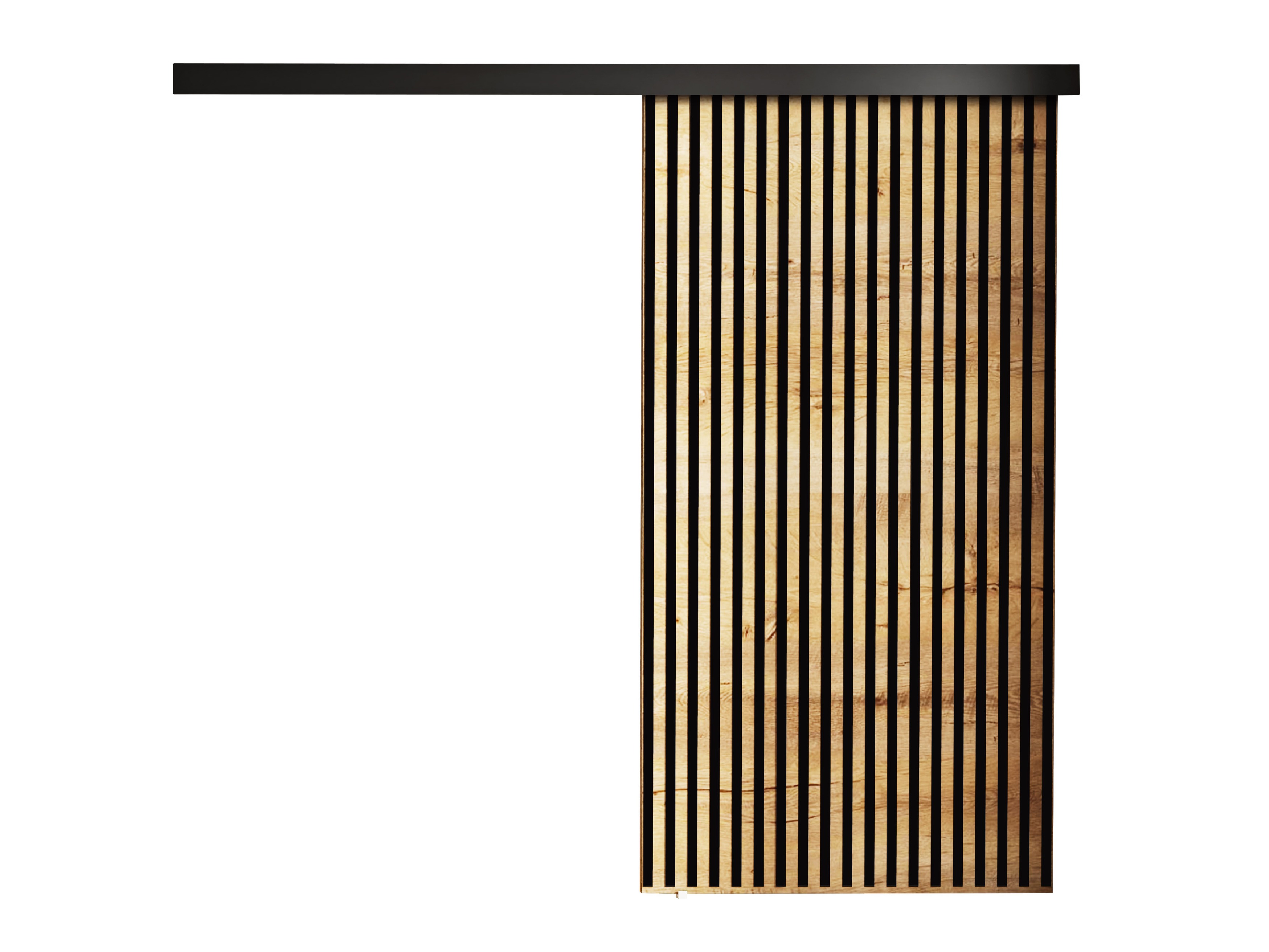 Drsna vrata Dover 204 (Craft zlati hrast + Črna)