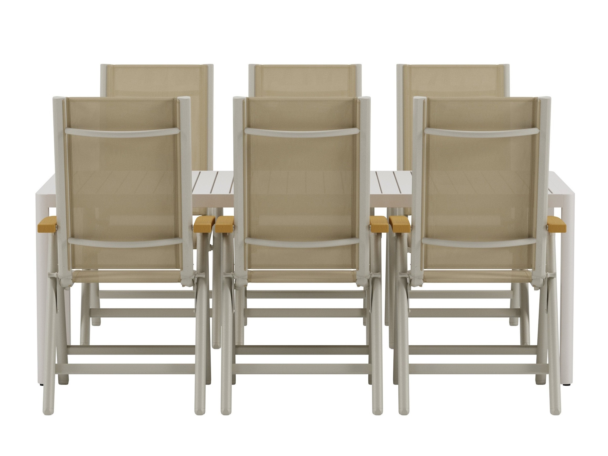 Komplet mize in stolov Dallas 5258