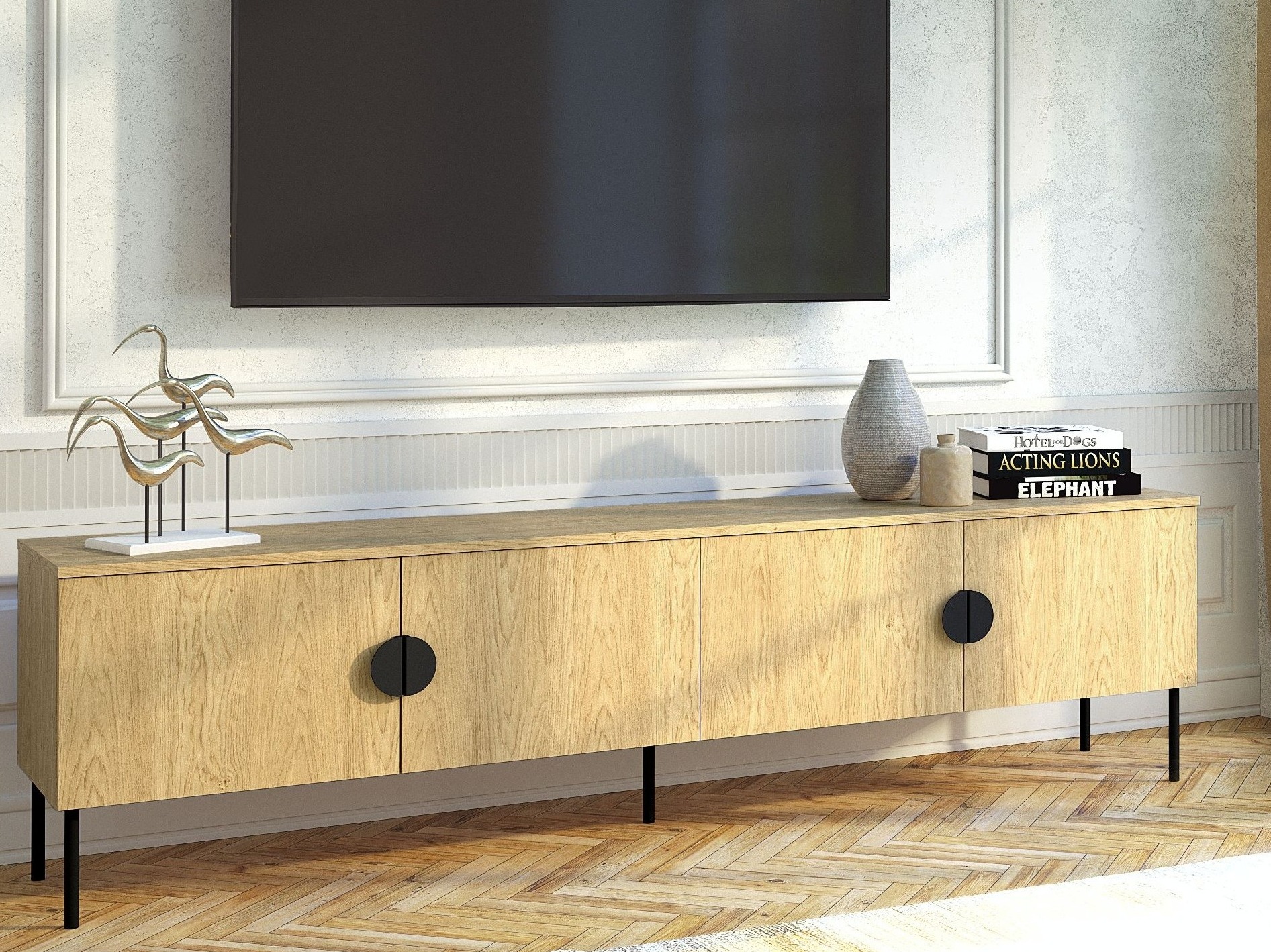 TV-omarica Morsono 103 (Hrast)