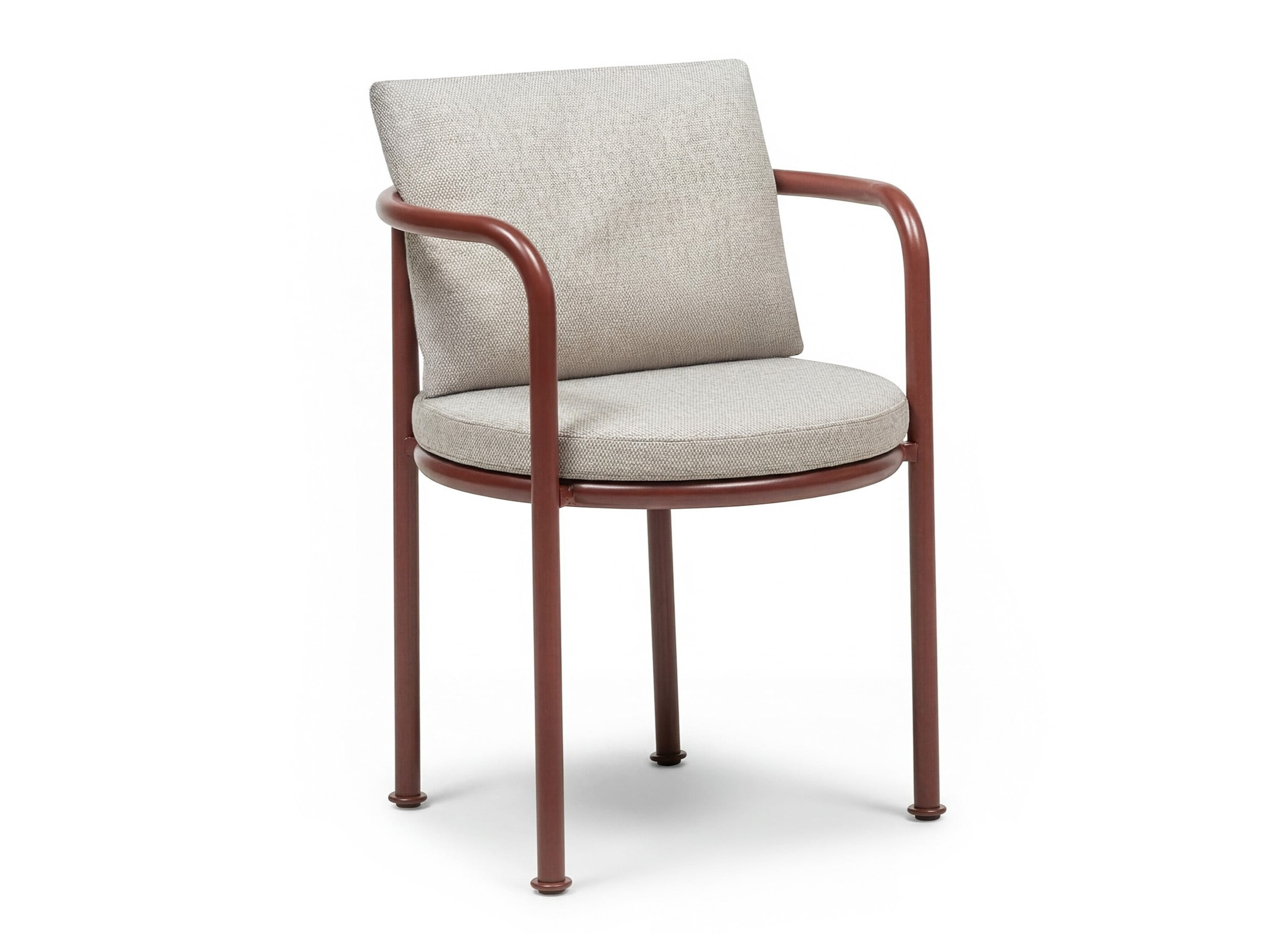Komplet mize in stolov Burleson 728 (Bordeaux + Bež)