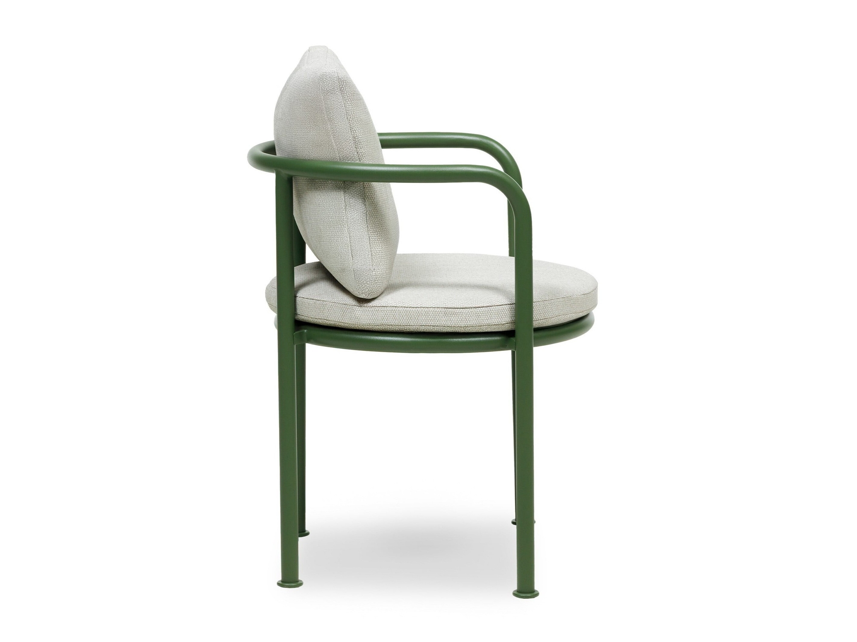 Komplet mize in stolov Burleson 728 (Zelena + Bež)