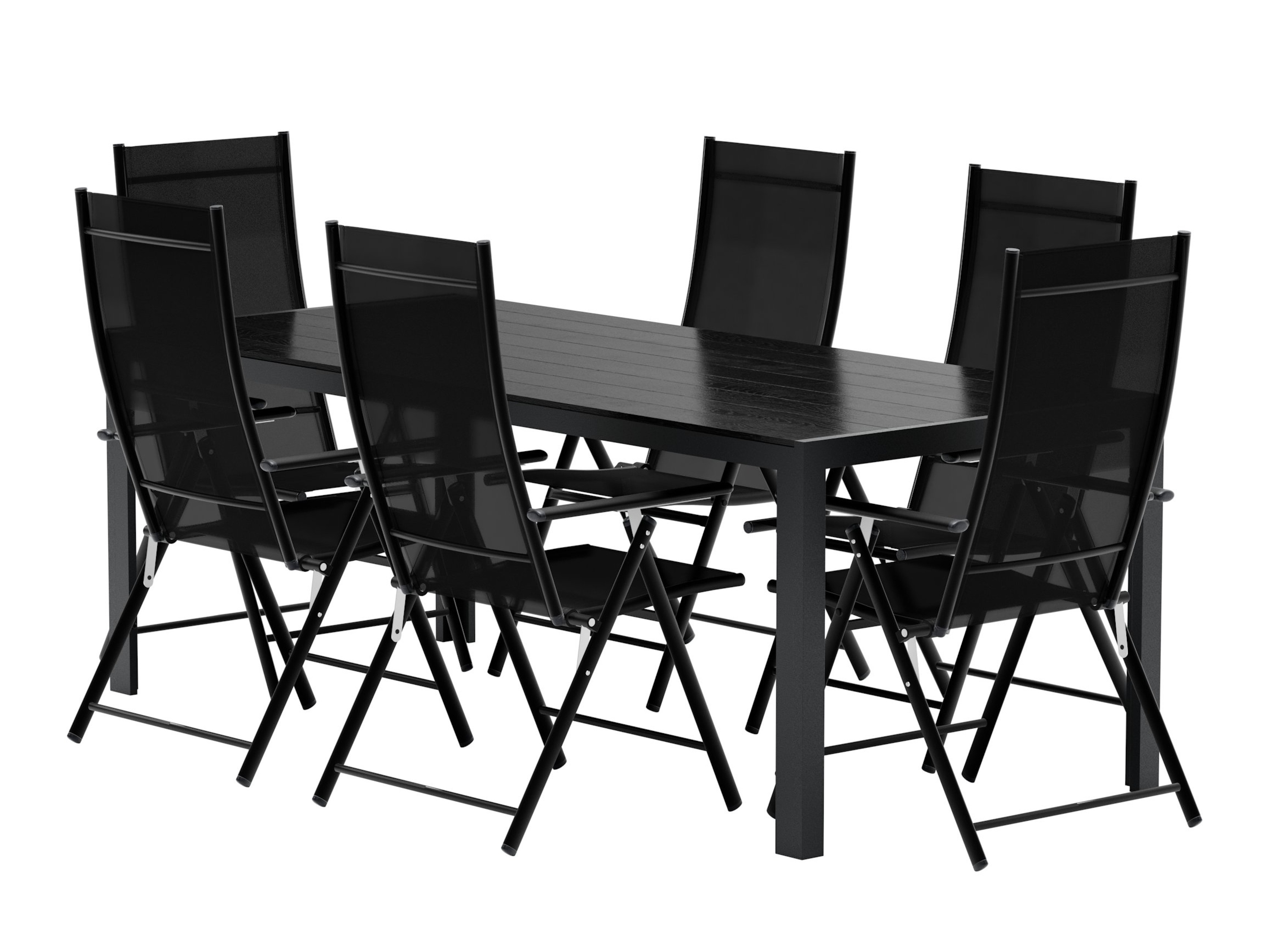 Komplet mize in stolov Dallas 5264