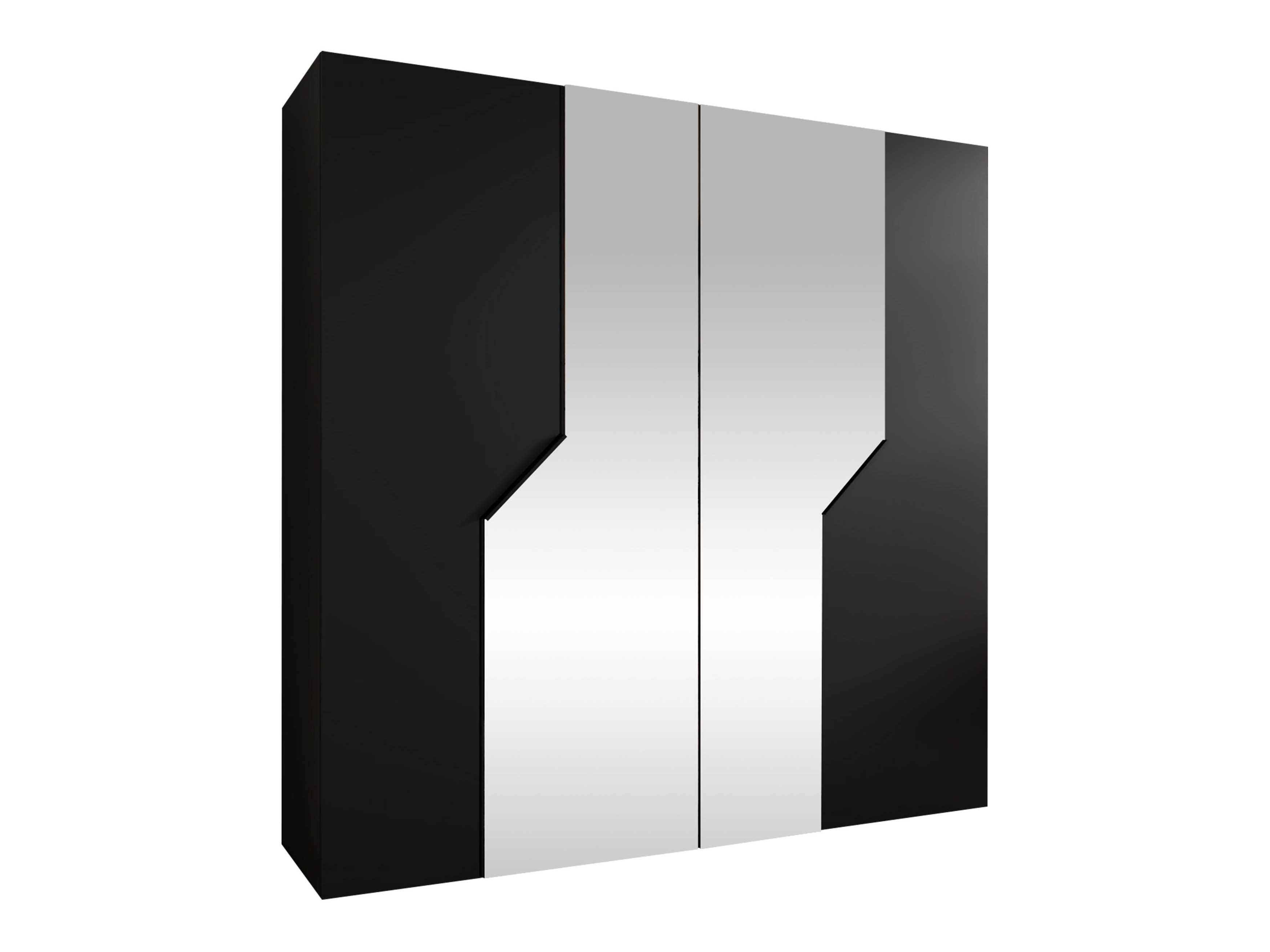 Garderobna omara Hartford 598 (Črna)