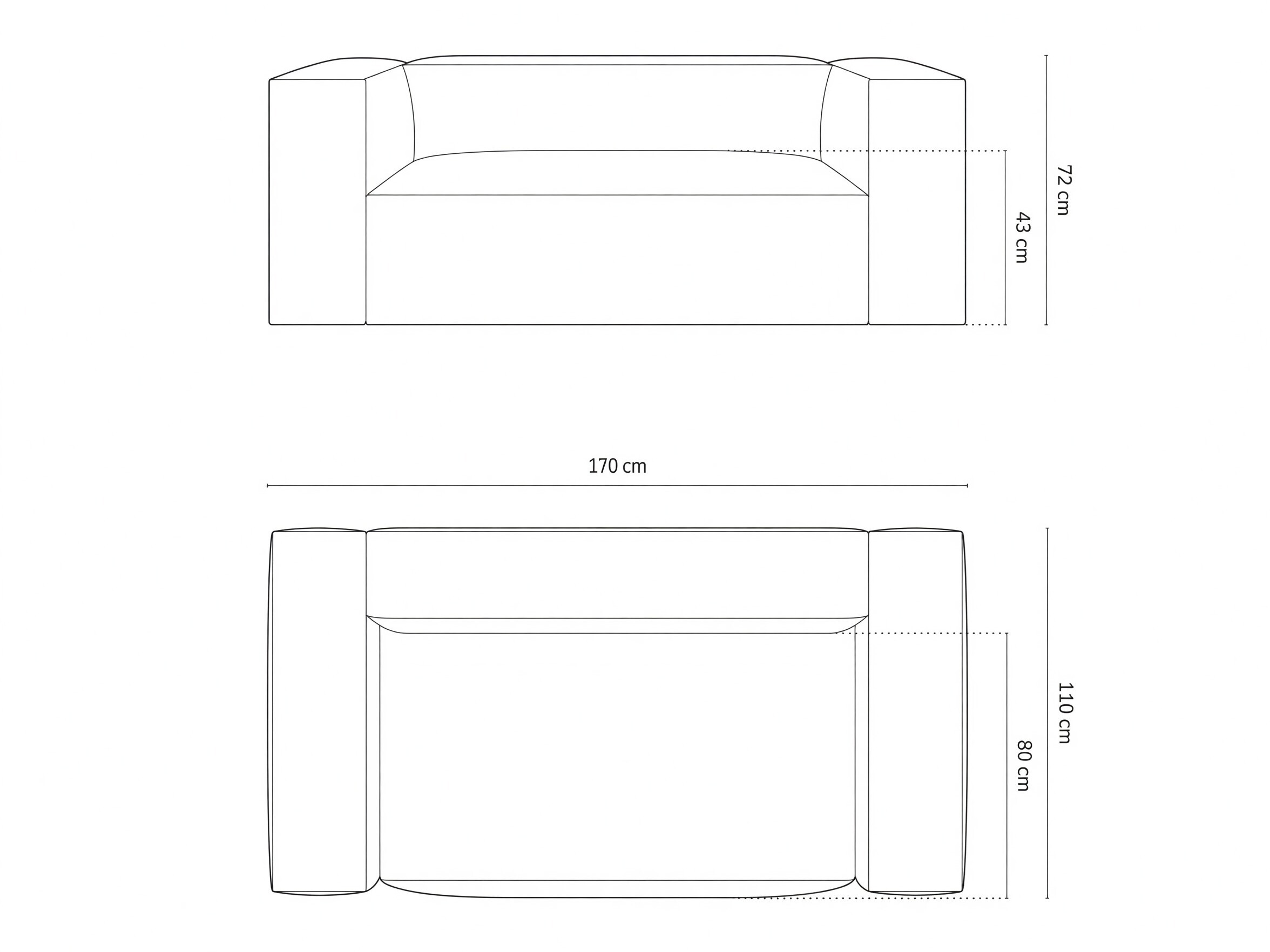 Kavč Beckley F100 (Paris Cream)