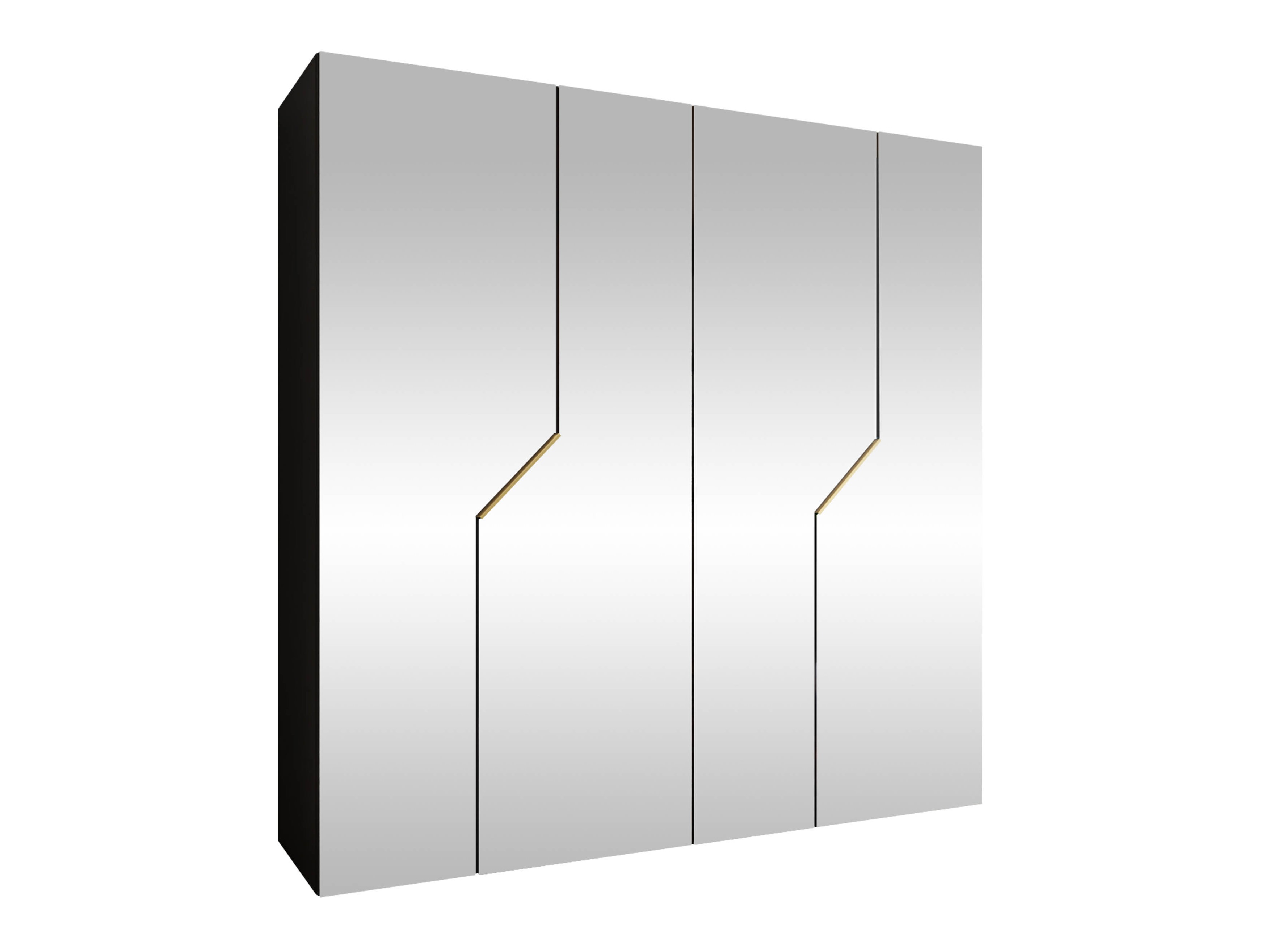 Garderobna omara Hartford 601 (Črna)