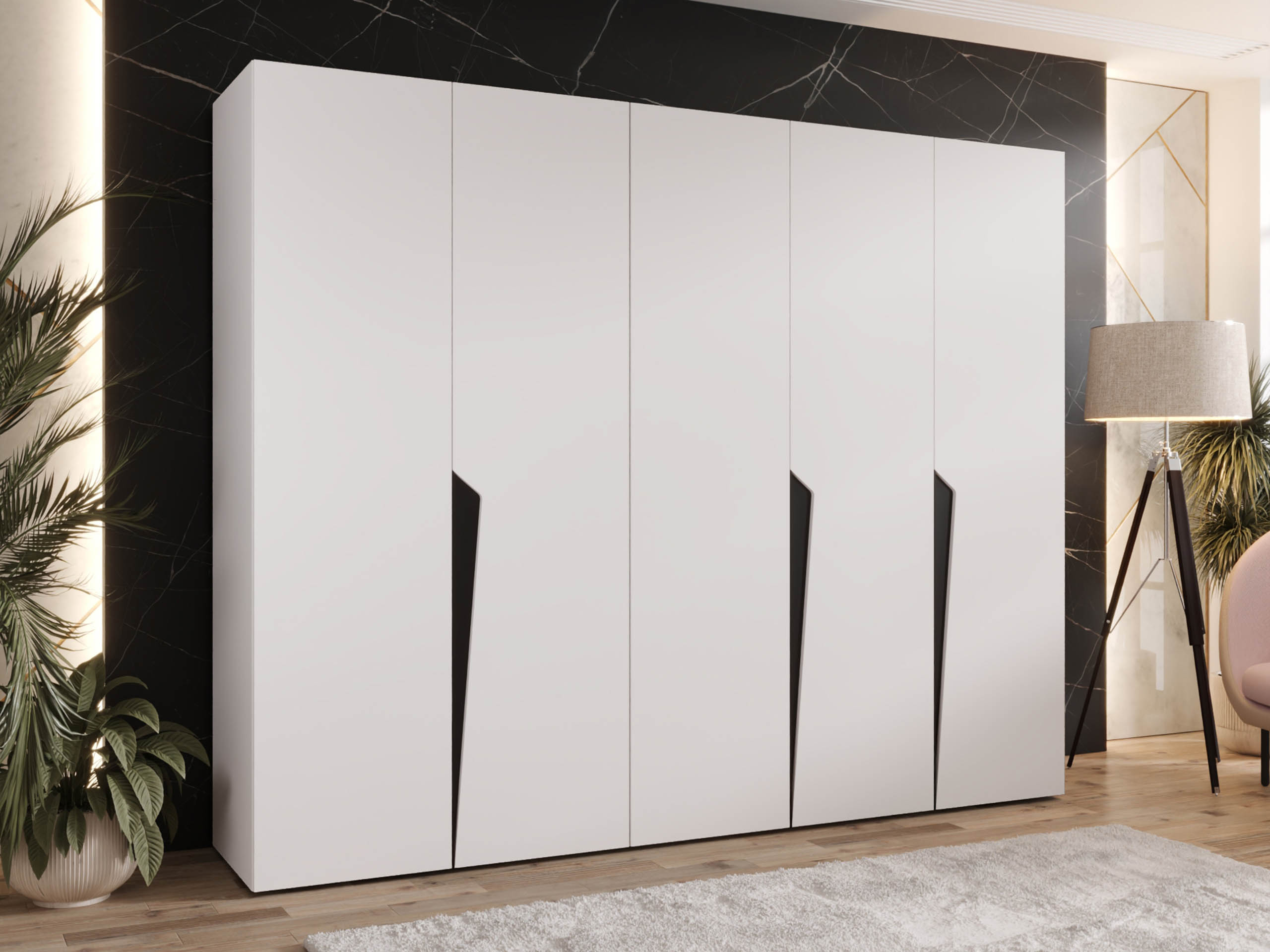 Garderobna omara Hartford 606 (Bela)