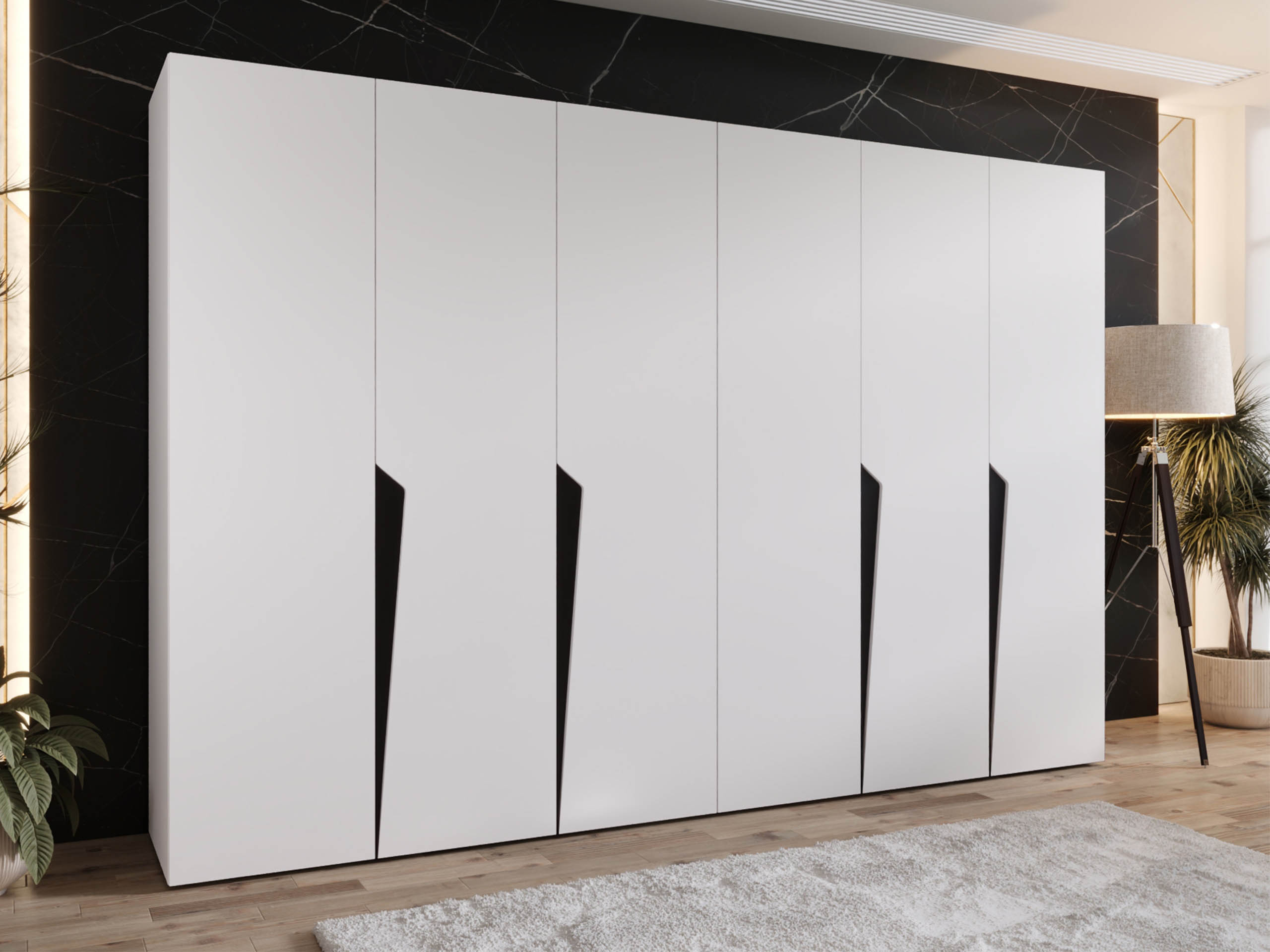 Garderobna omara Hartford 607 (Bela)