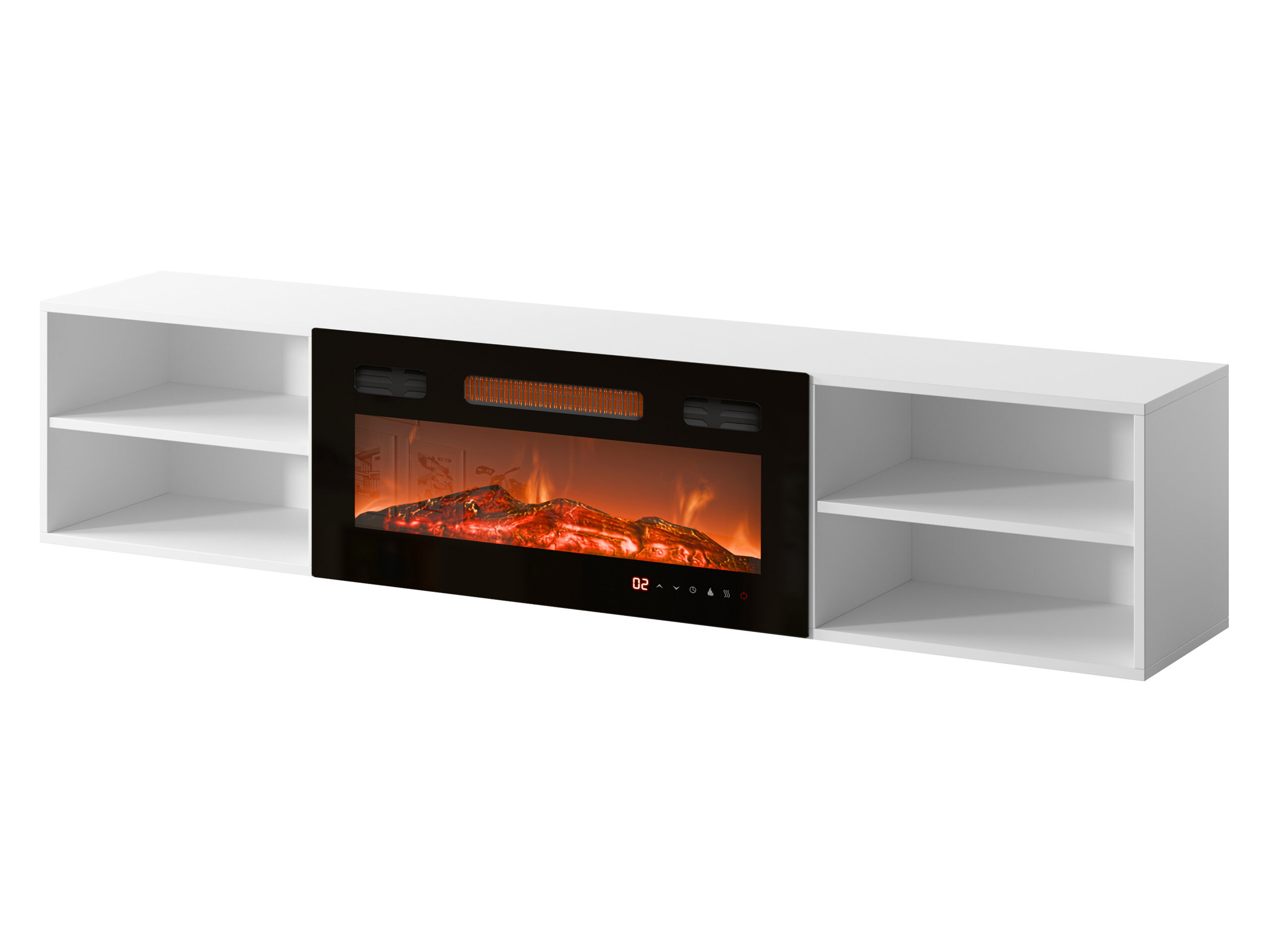 TV-omarica Charlotte 190 (Bela + Črna)