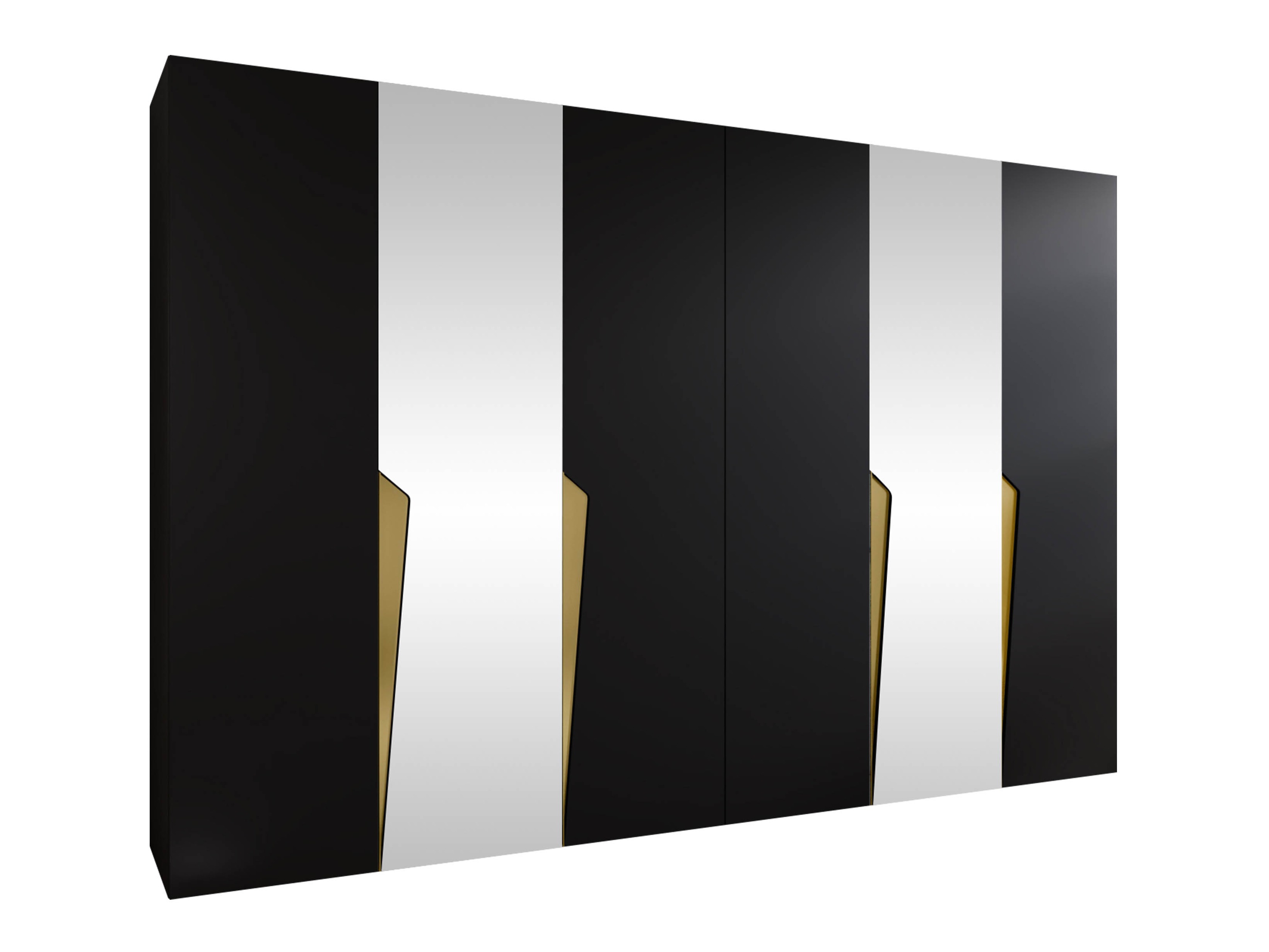 Garderobna omara Hartford 612 (Črna)