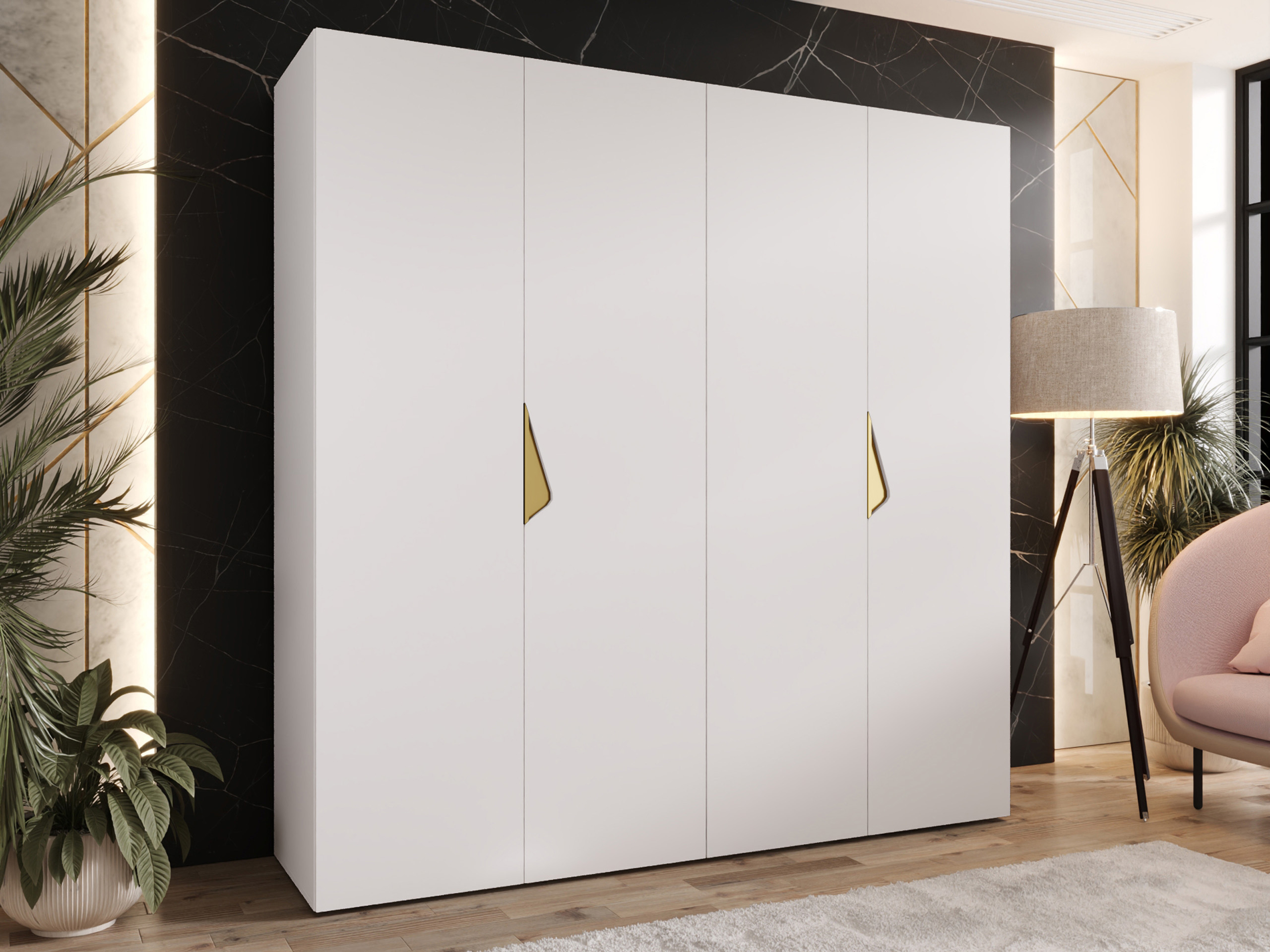 Garderobna omara Hartford 620 (Bela)
