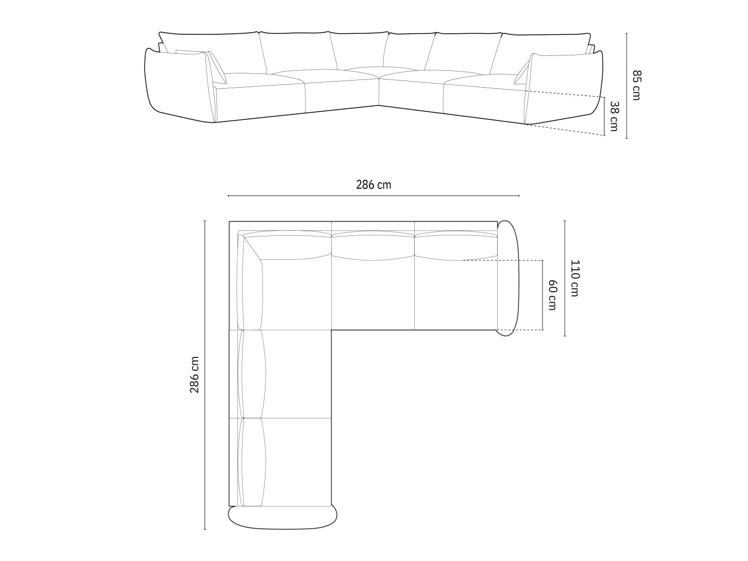 Kotna garnitura Belenoe 111 (Bluvel 78)