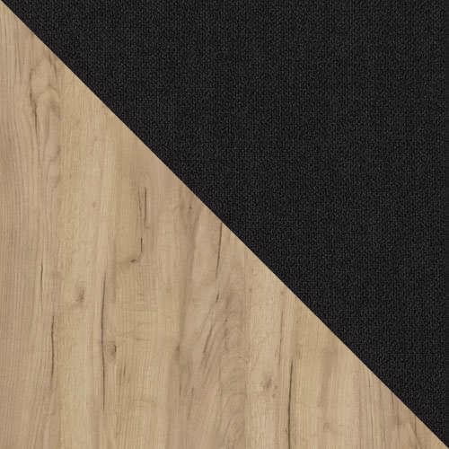 Boxspring postelja ComfiDream Odelra (Zlati hrast + Soro 100)