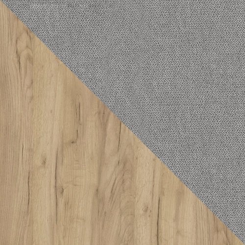 Boxspring postelja ComfiDream Odelra (Zlati hrast + Soro 90)