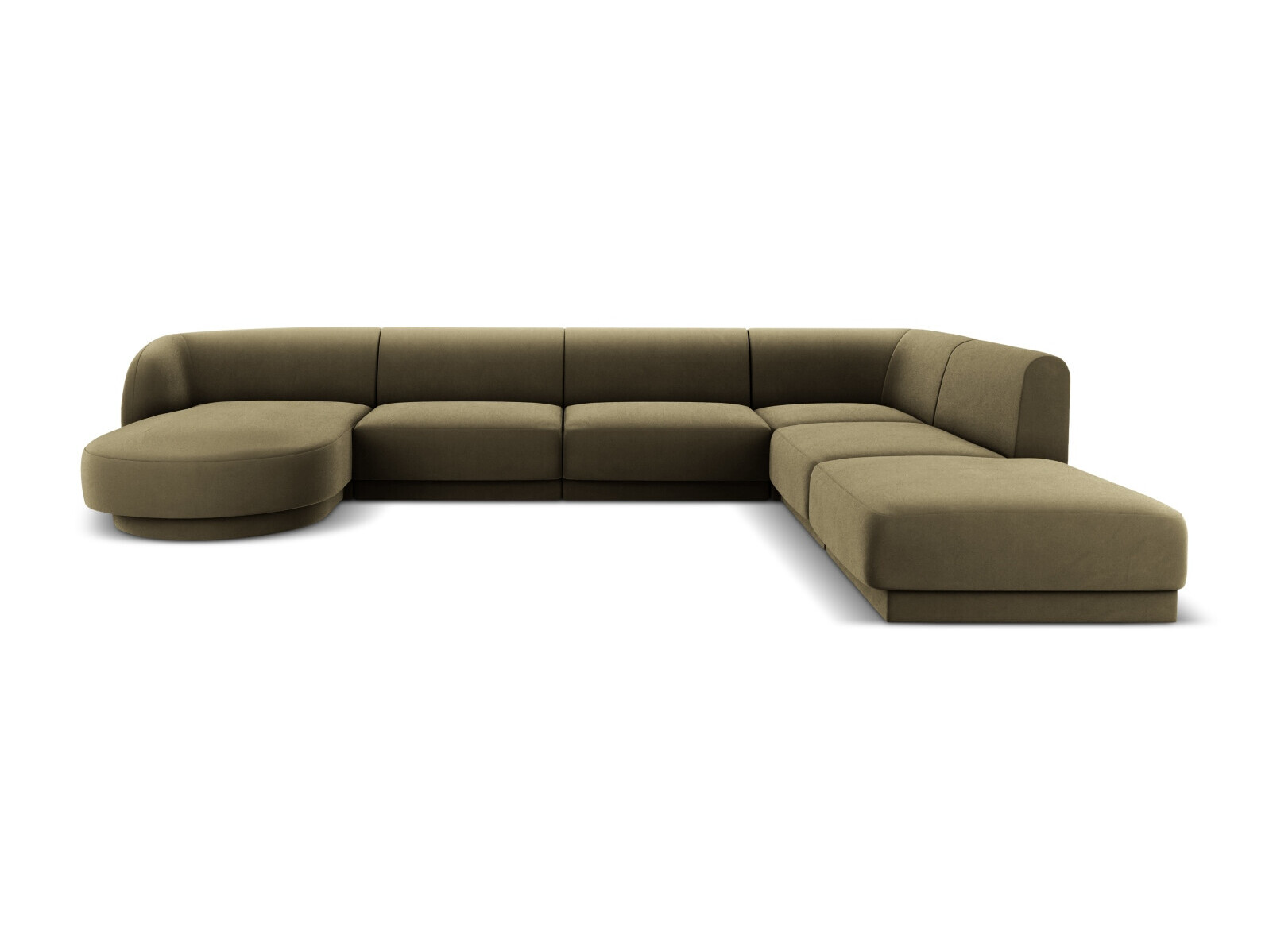 Modularna kotna sedežna garnitura Tivlomi 107 (Bluvel 77)