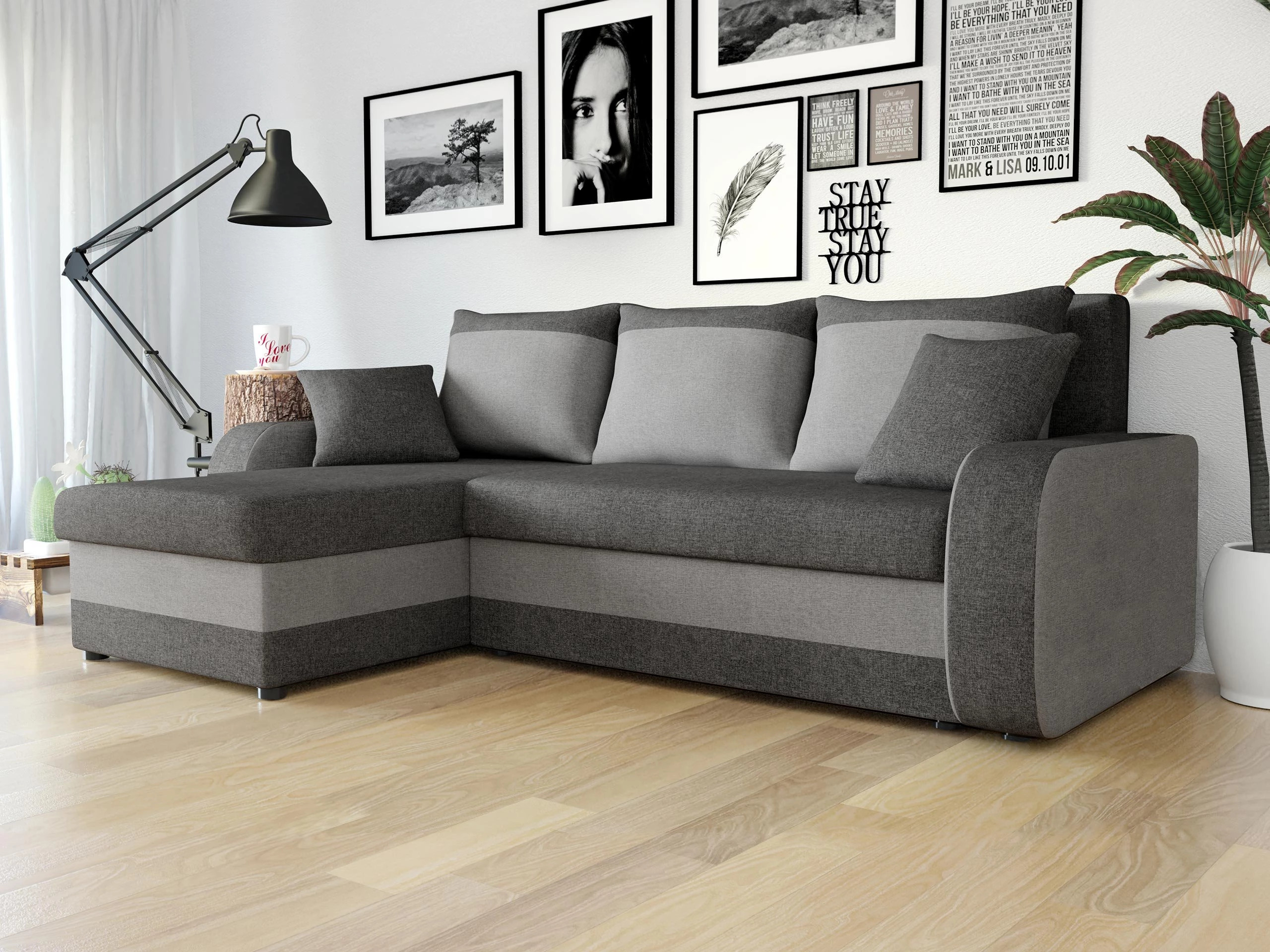Kotna garnitura Comfivo Melissa (Lux 06 + Lux 05)