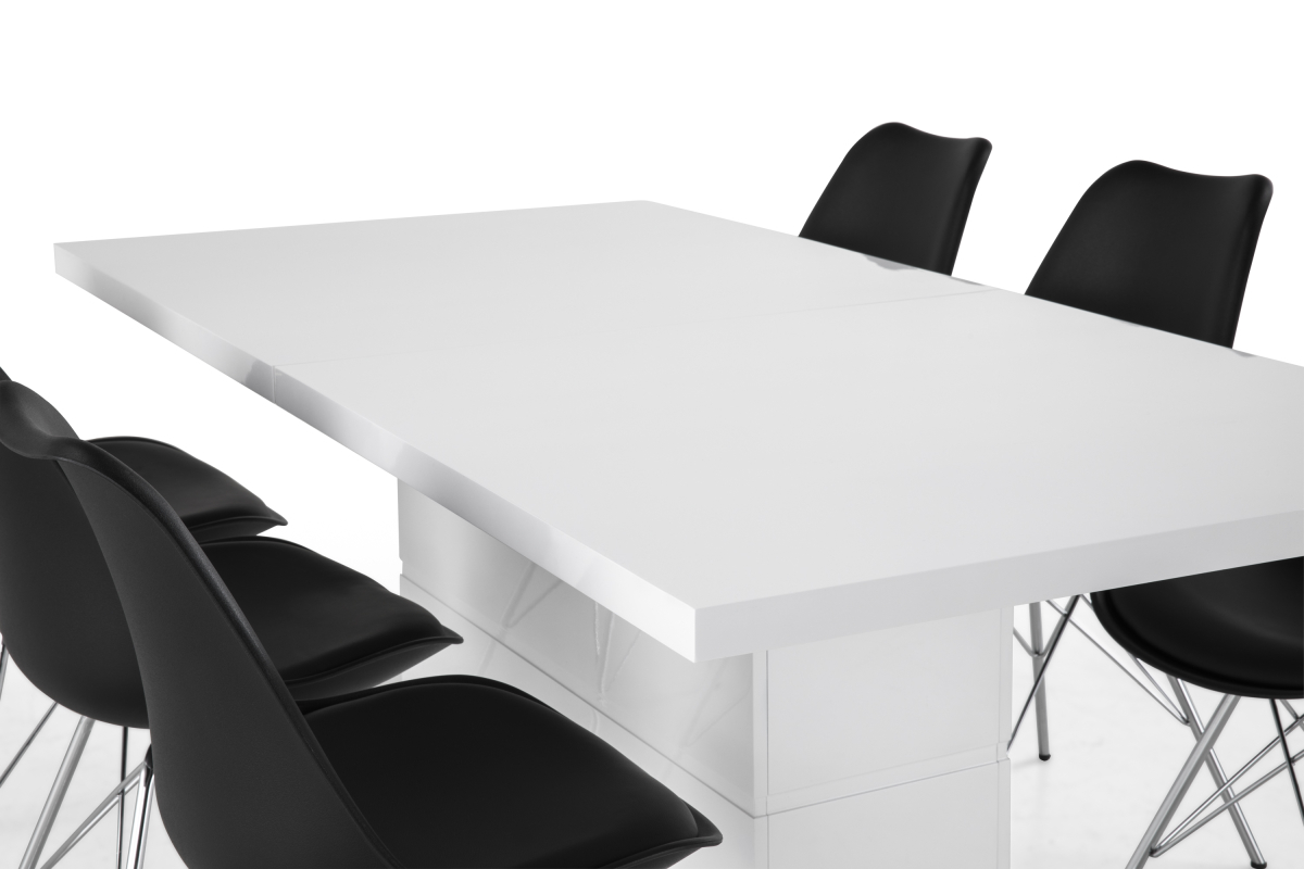 Jedilniški komplet Scandinavian Choice 625 (Črna + Srebrna)