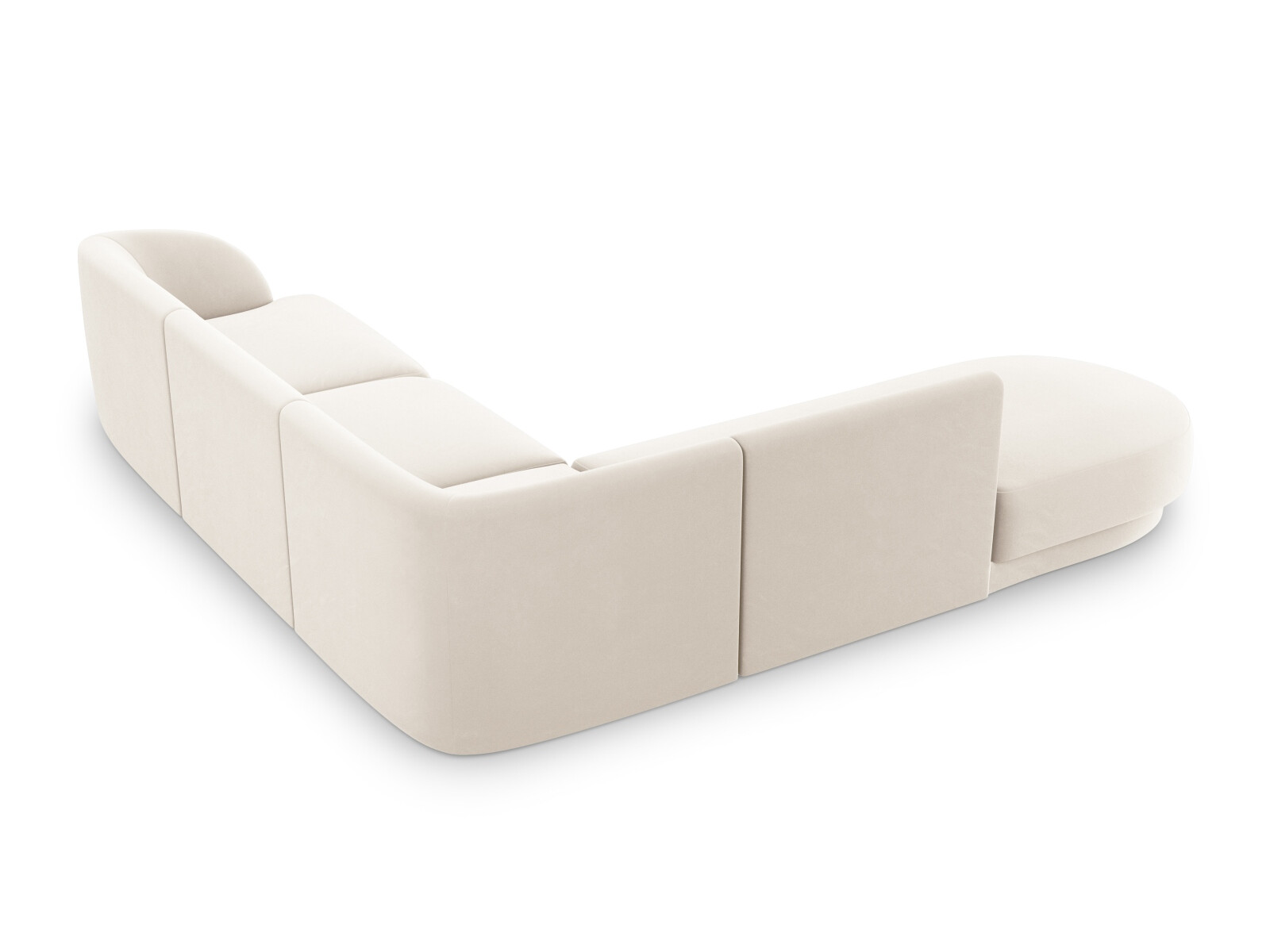 Modularna kotna sedežna garnitura Tivlomi 106 (Bluvel 22)