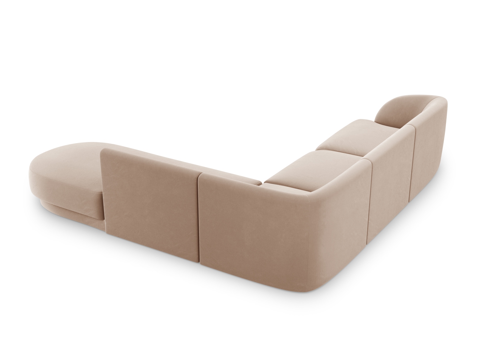 Modularna kotna sedežna garnitura Tivlomi 106 (Bluvel 40)