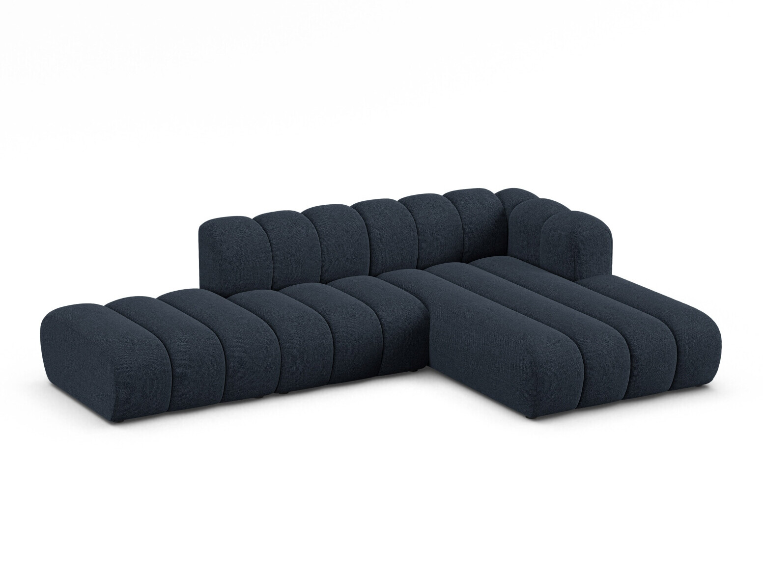 Modularna kotna sedežna garnitura Cirleve 105 (Eden 16 Deep Modra)