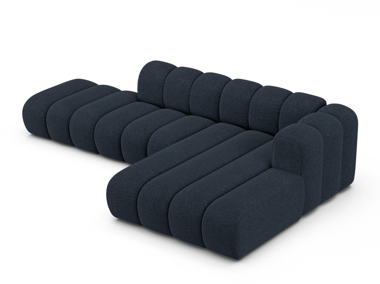 Modularna kotna sedežna garnitura Cirleve 105 (Eden 16 Deep Modra)