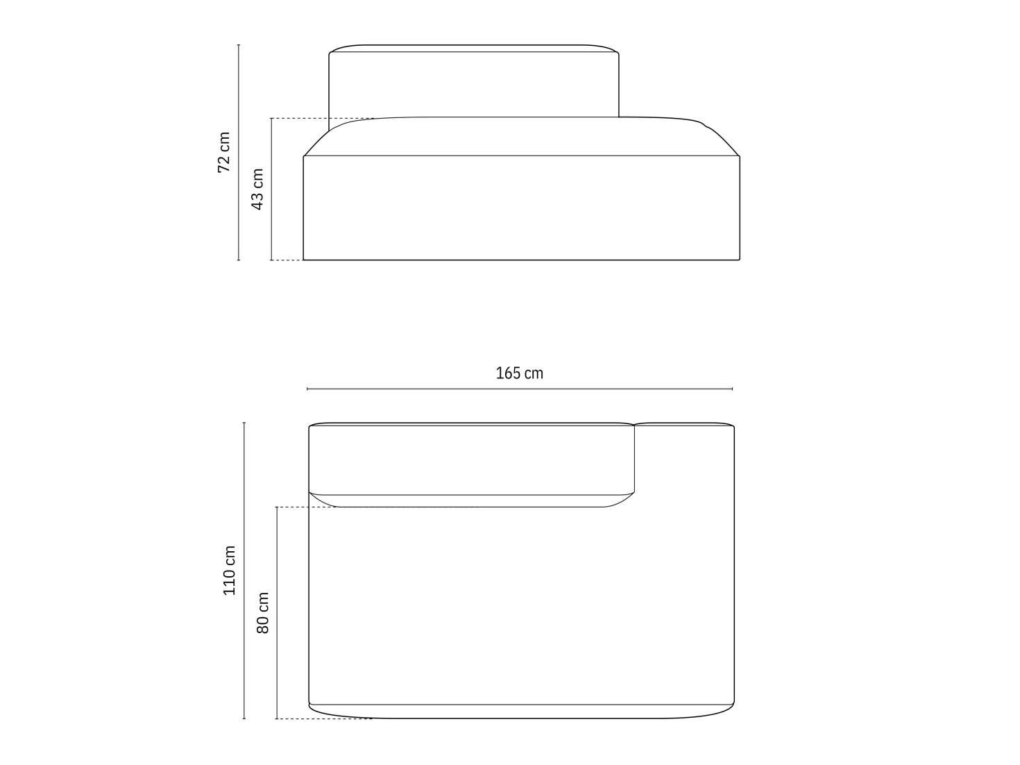 Modularni sedežni element Sonsore 103 (Liberty 05)