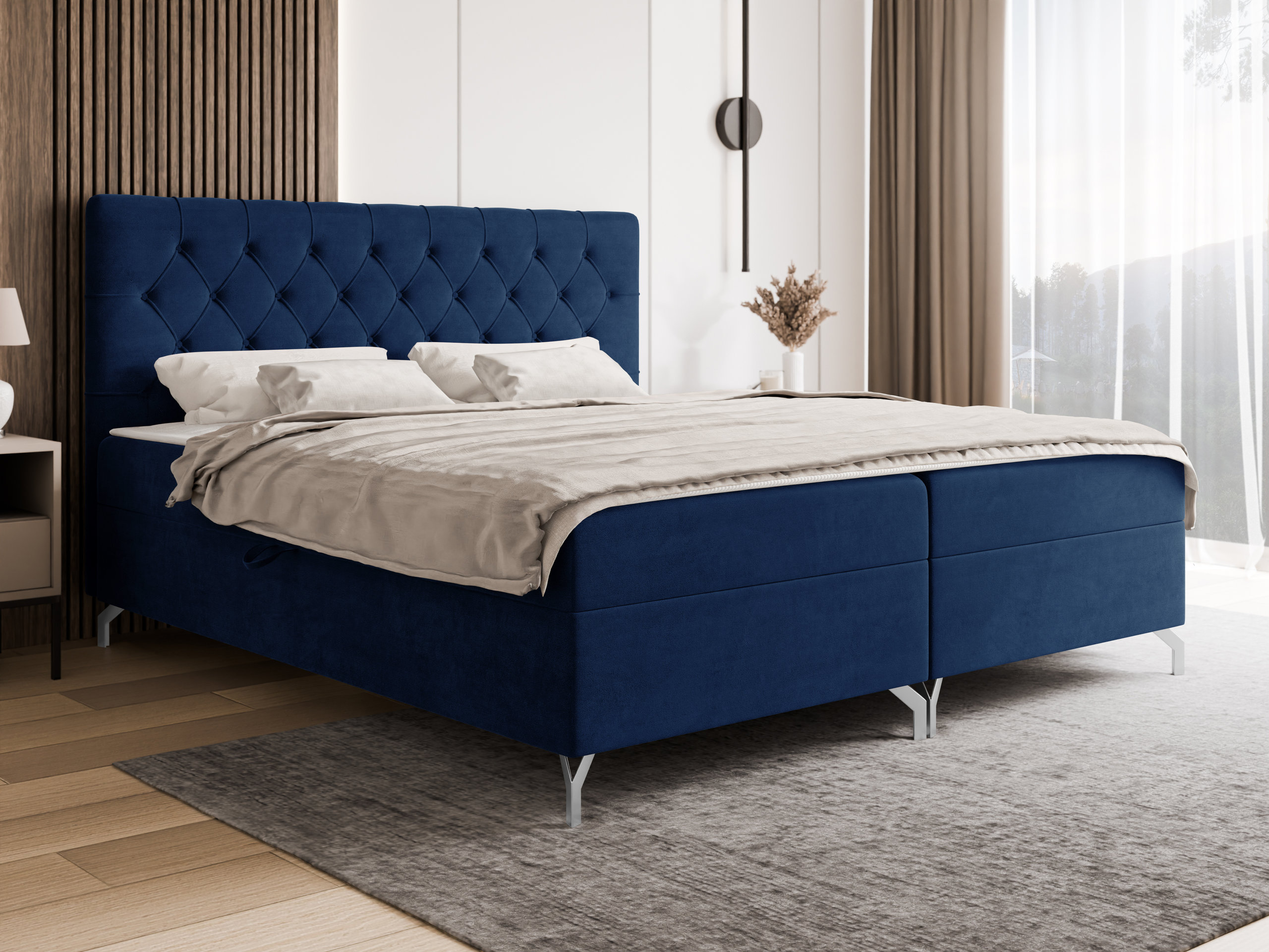 Boxspring postelja Focus (Fresh 11)