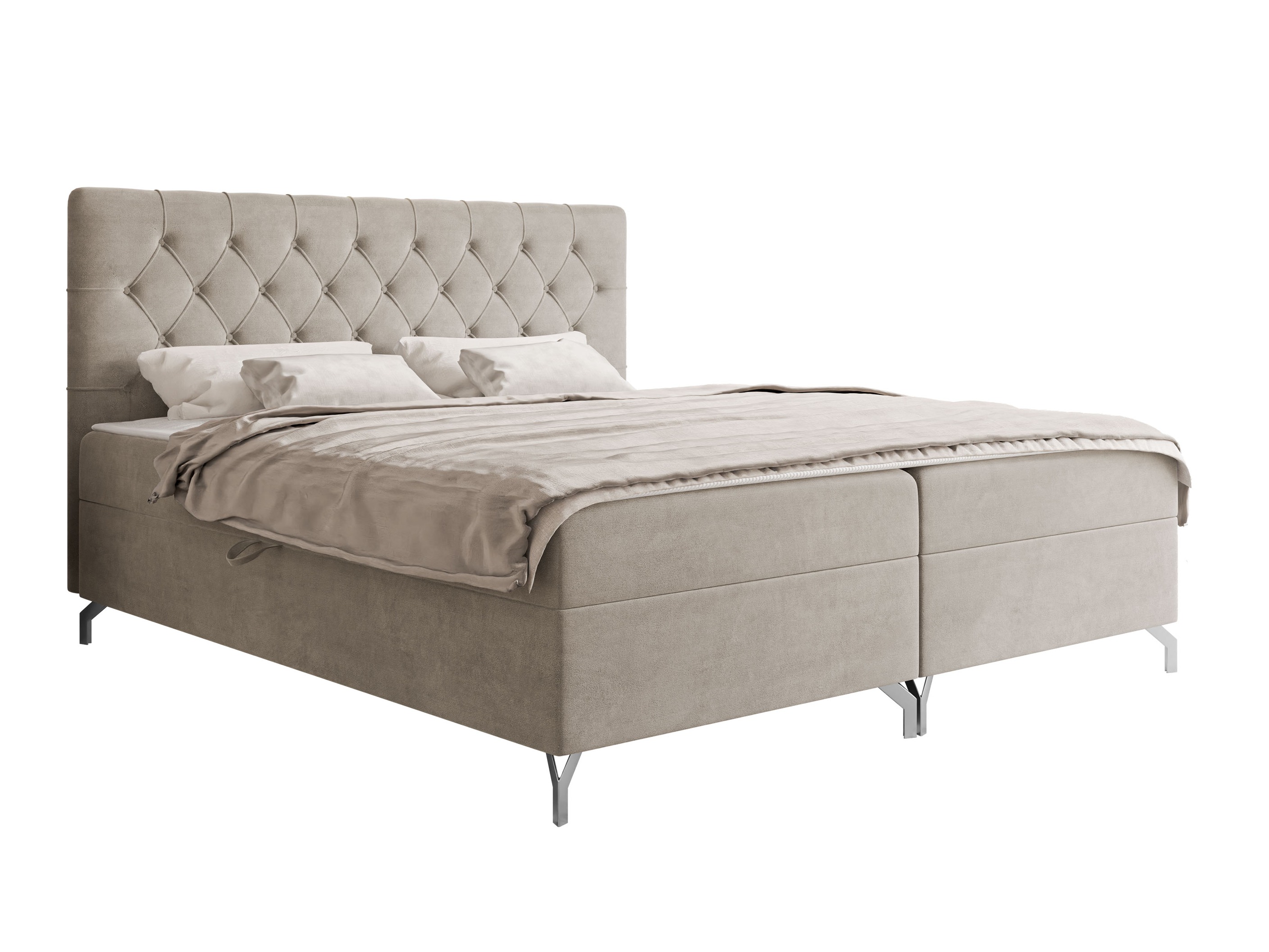Boxspring postelja Focus (Fresh 01)