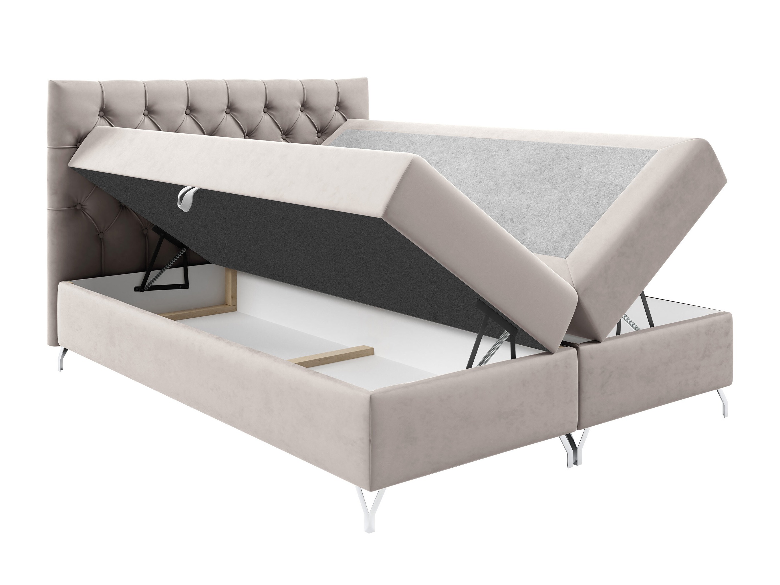 Boxspring postelja Focus (Fresh 01)