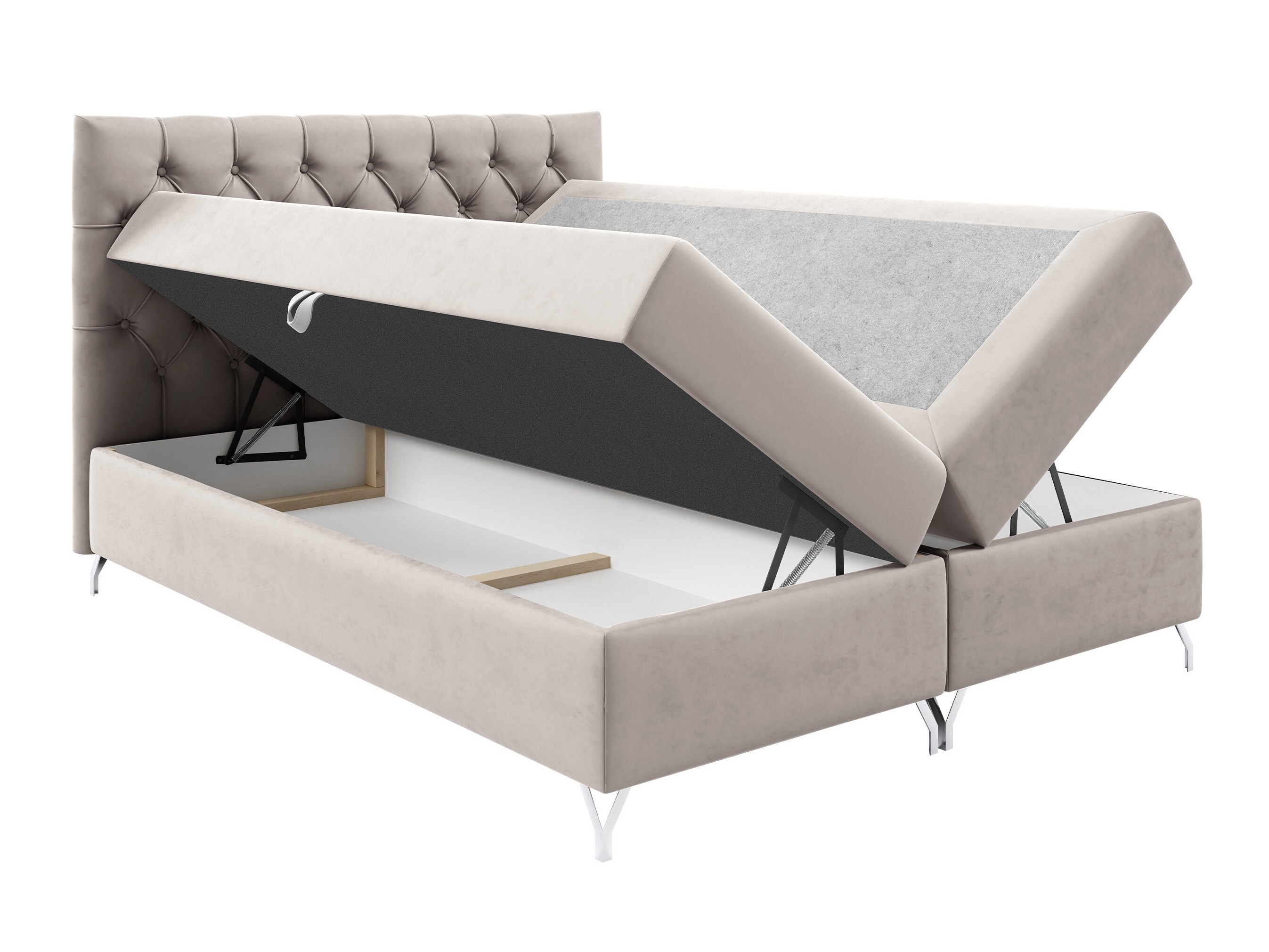Boxspring postelja Focus (Fresh 03)