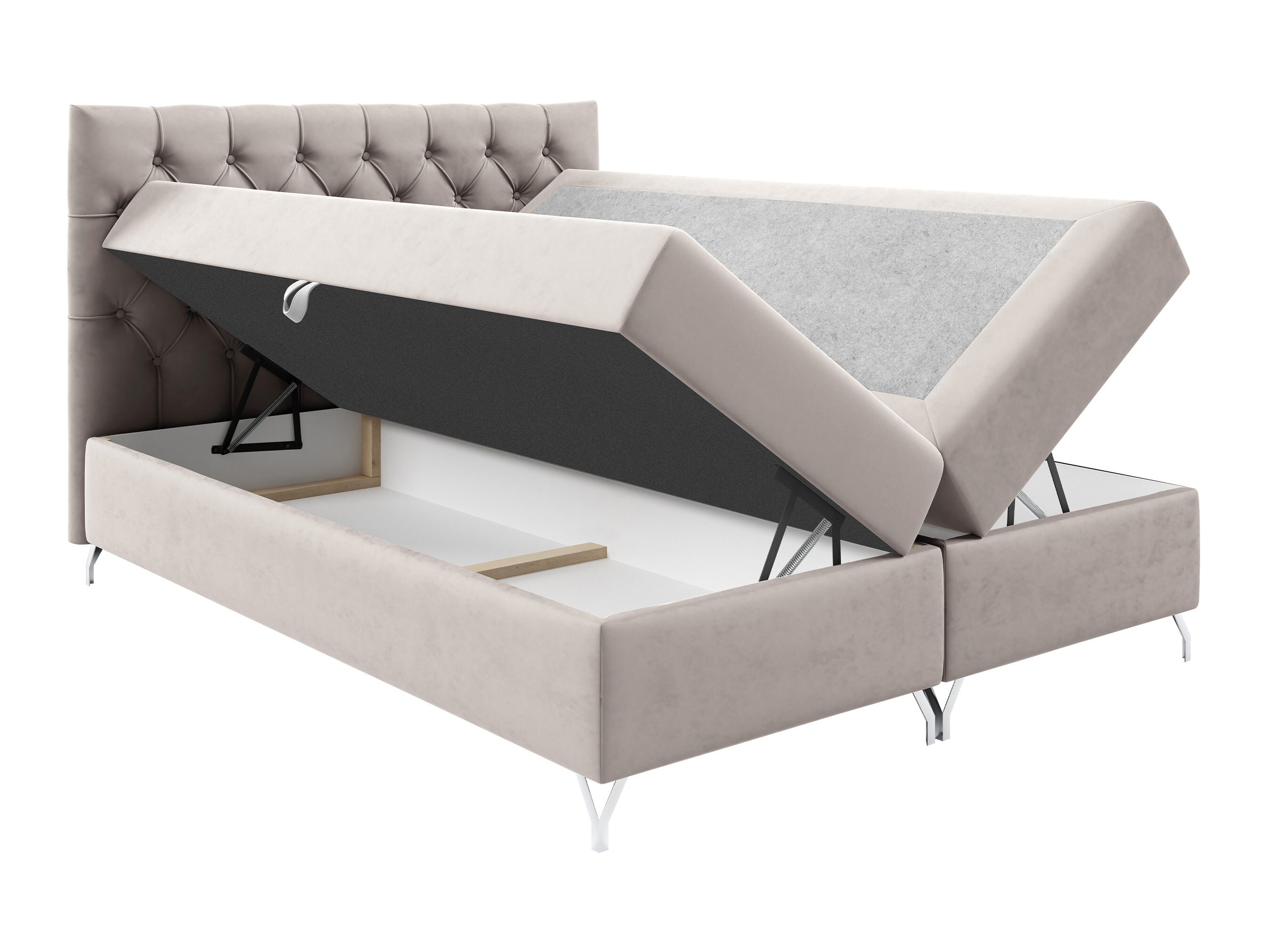 Boxspring postelja Focus (Fresh 04)