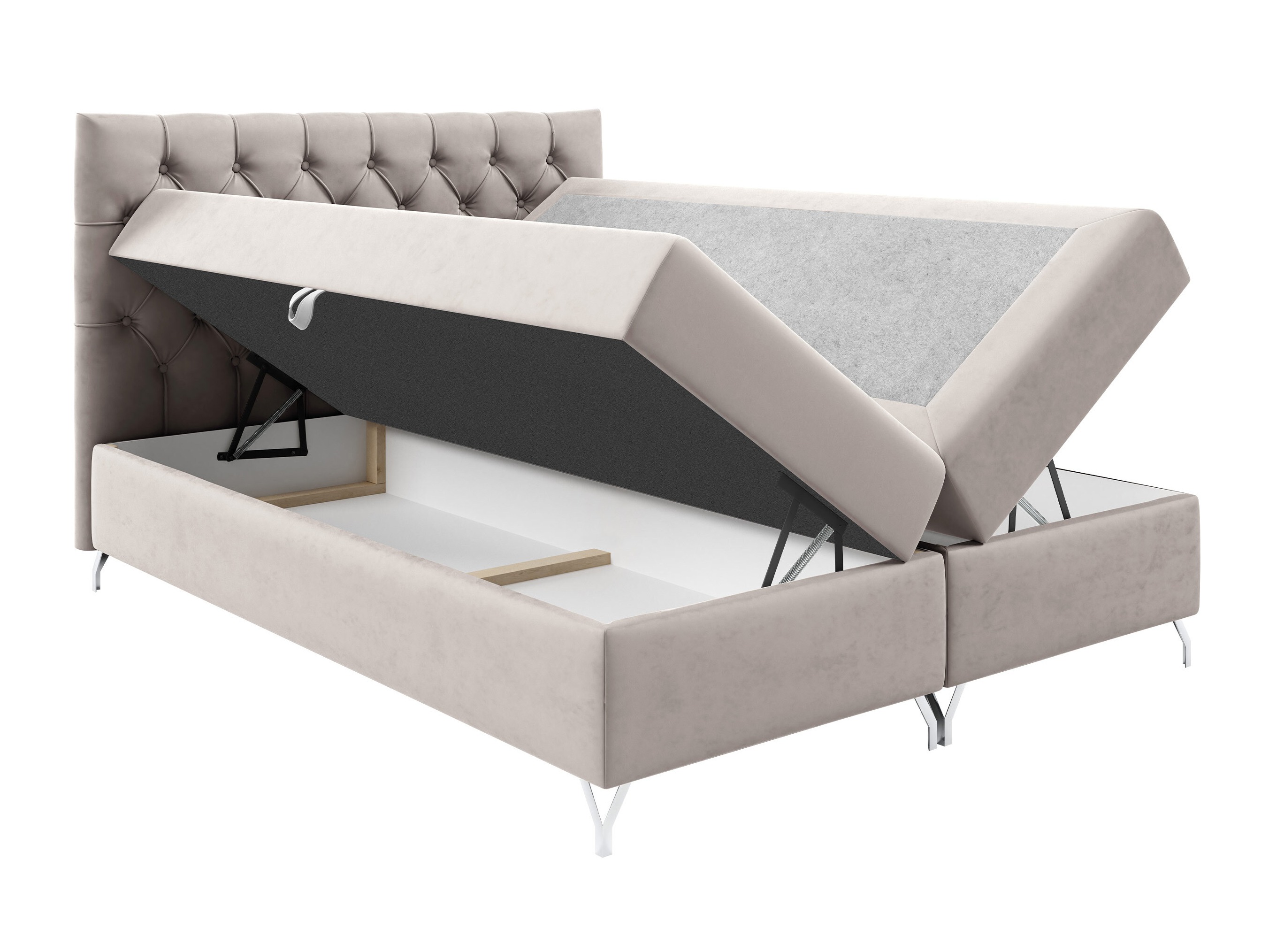 Boxspring postelja Focus (Fresh 04)