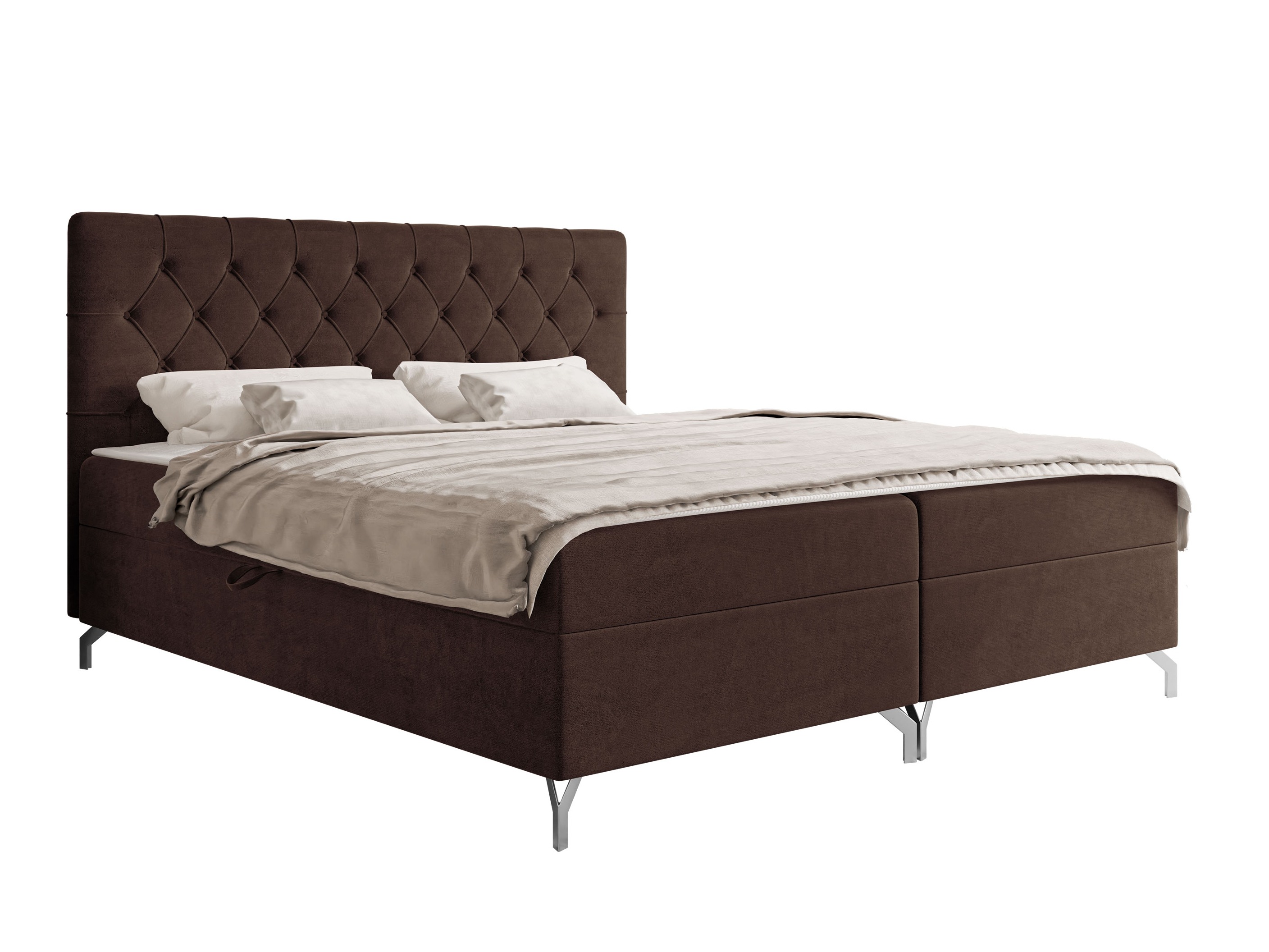 Boxspring postelja Focus (Fresh 04)