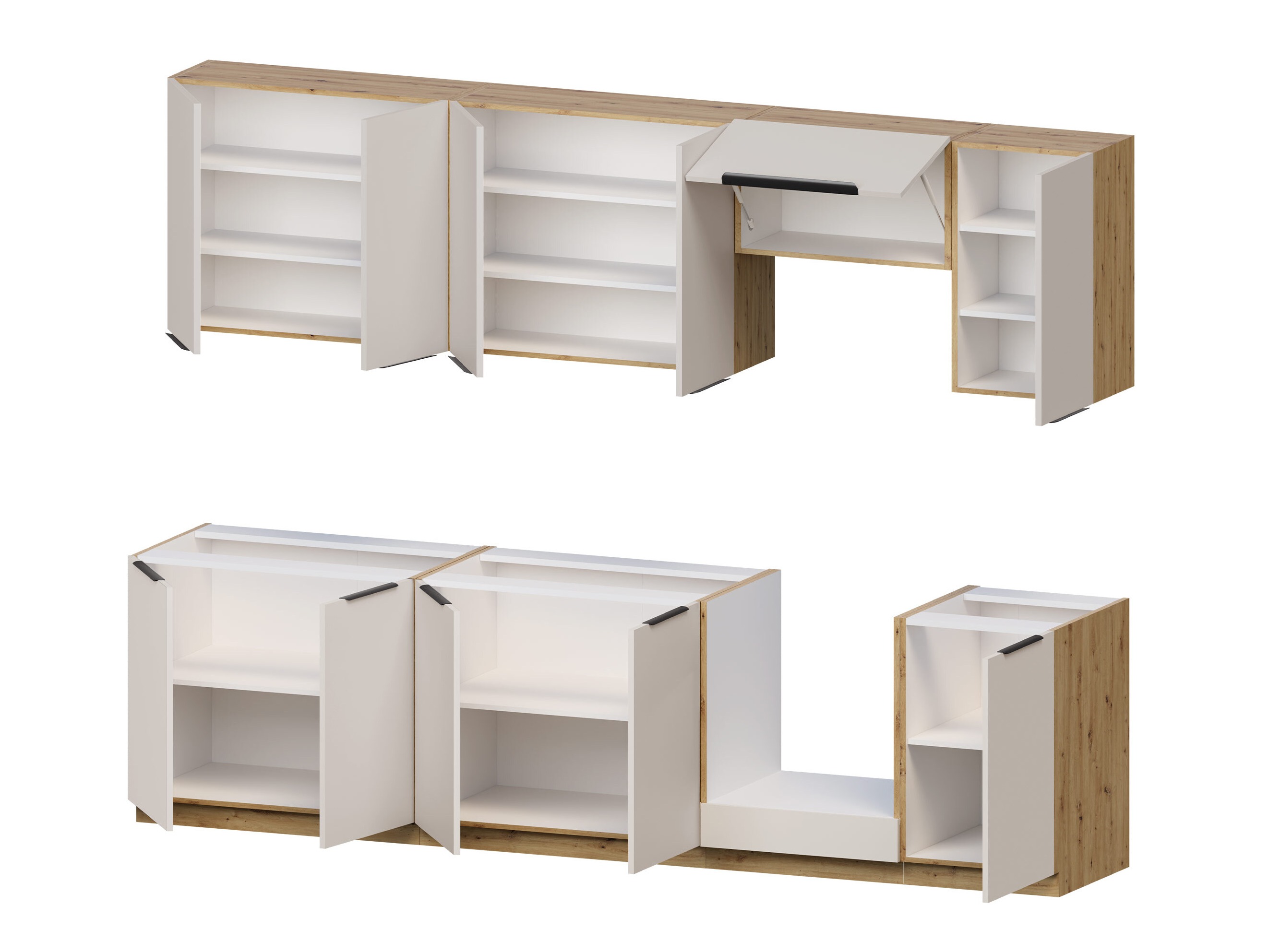 Modularni kuhinjski komplet Sole 158