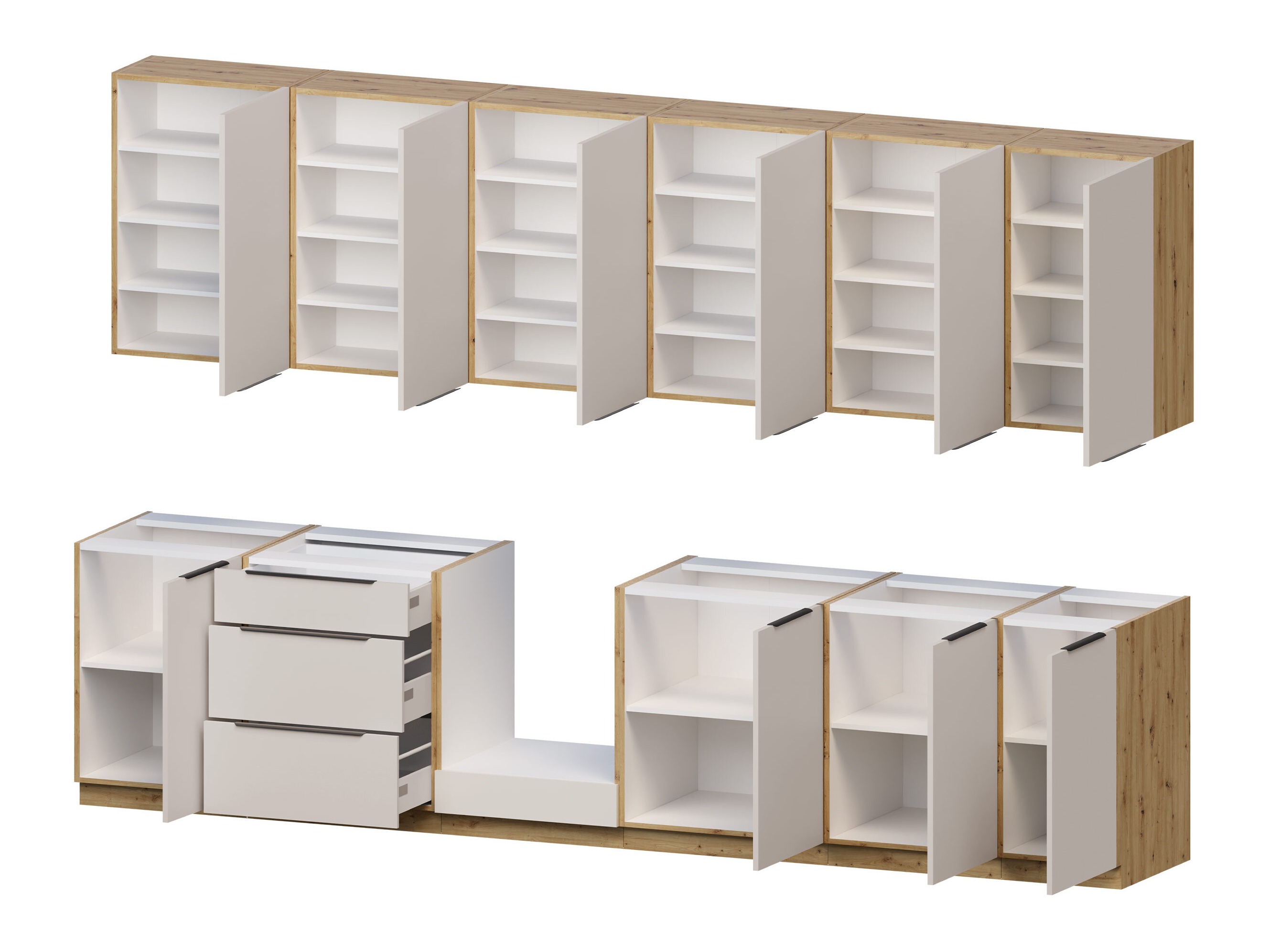 Modularni kuhinjski komplet Sole 159