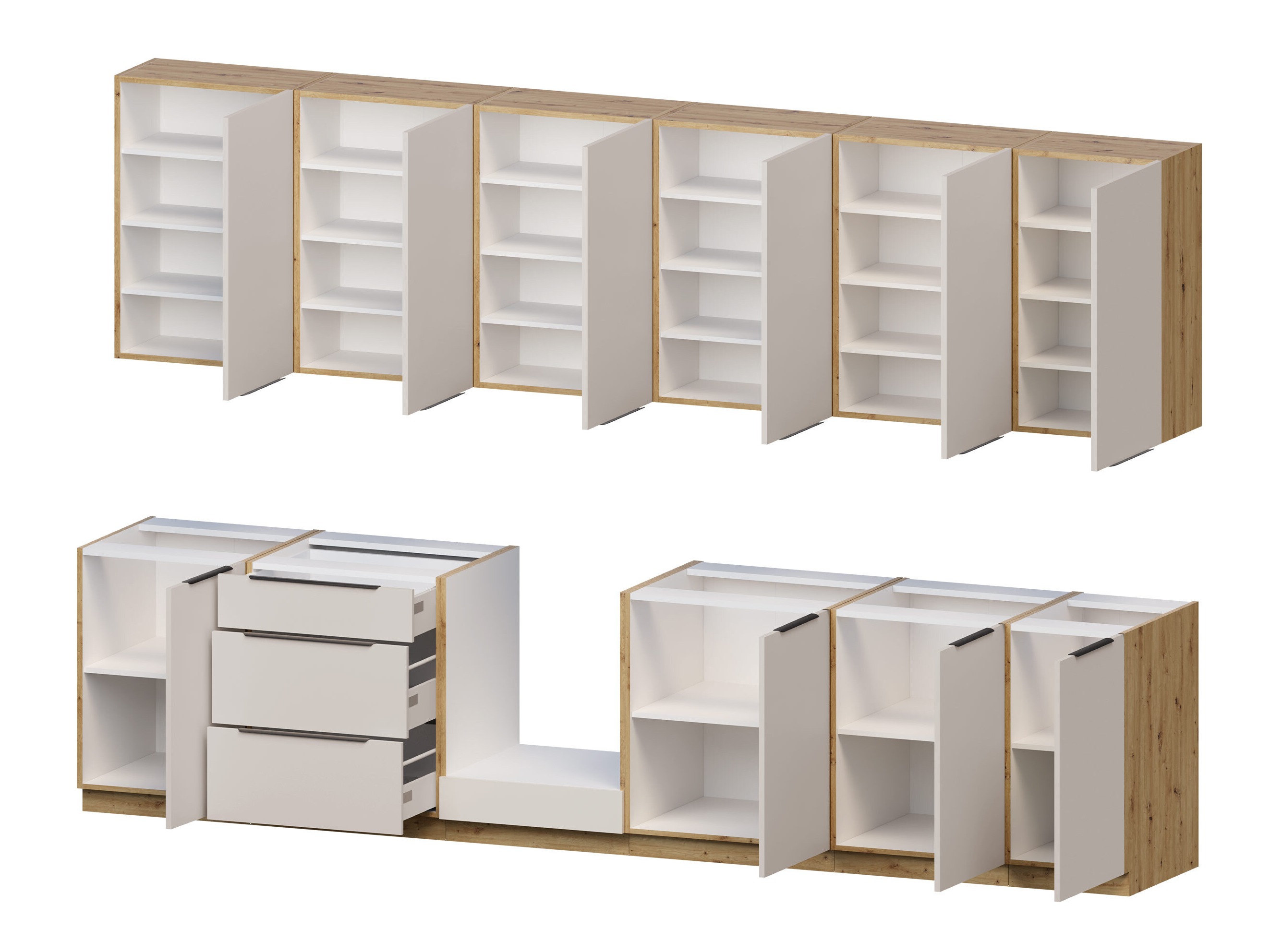 Modularni kuhinjski komplet Sole 159