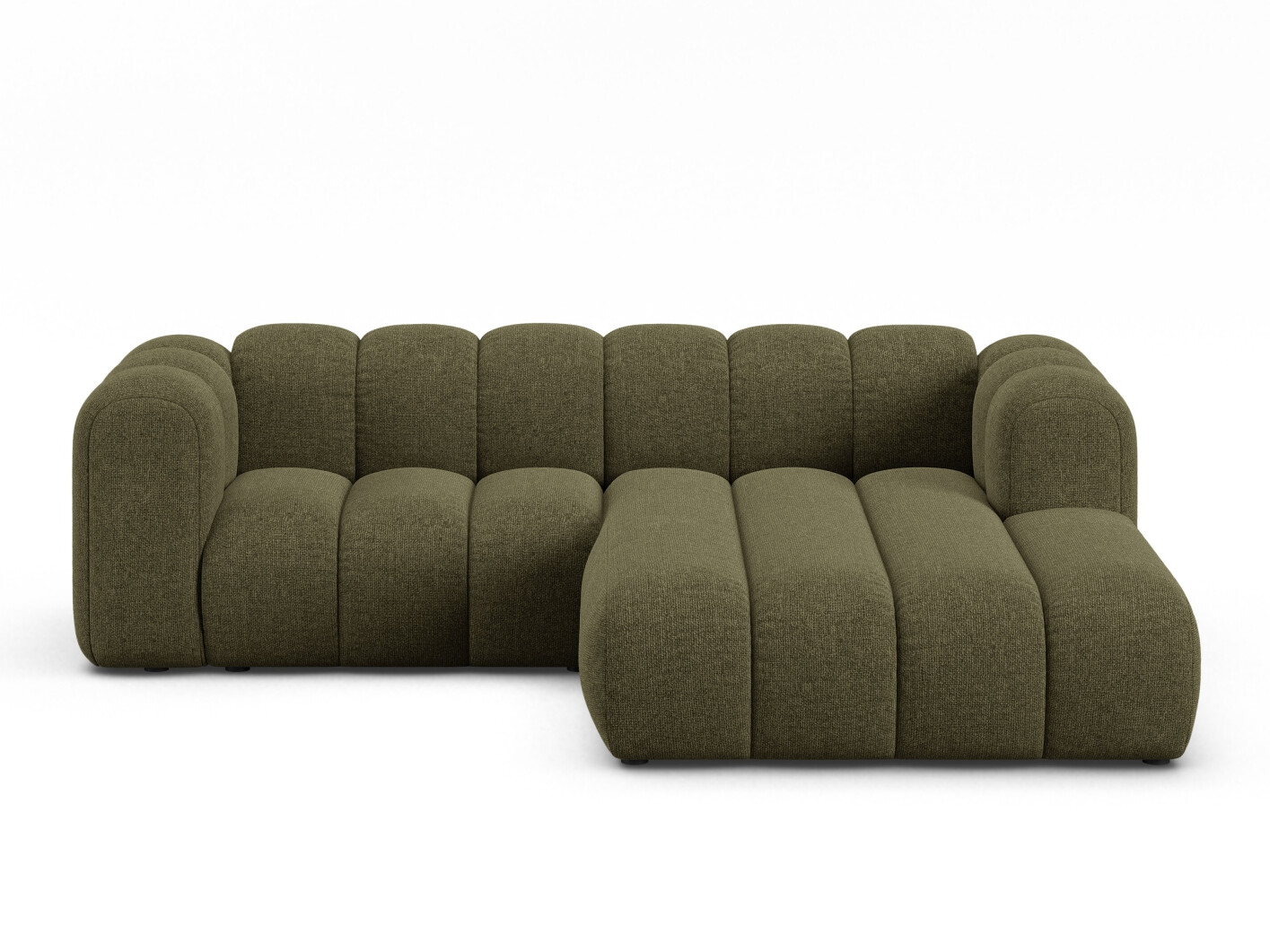 Modularna kotna sedežna garnitura Cirleve 104 (Eden 12 Oliva)