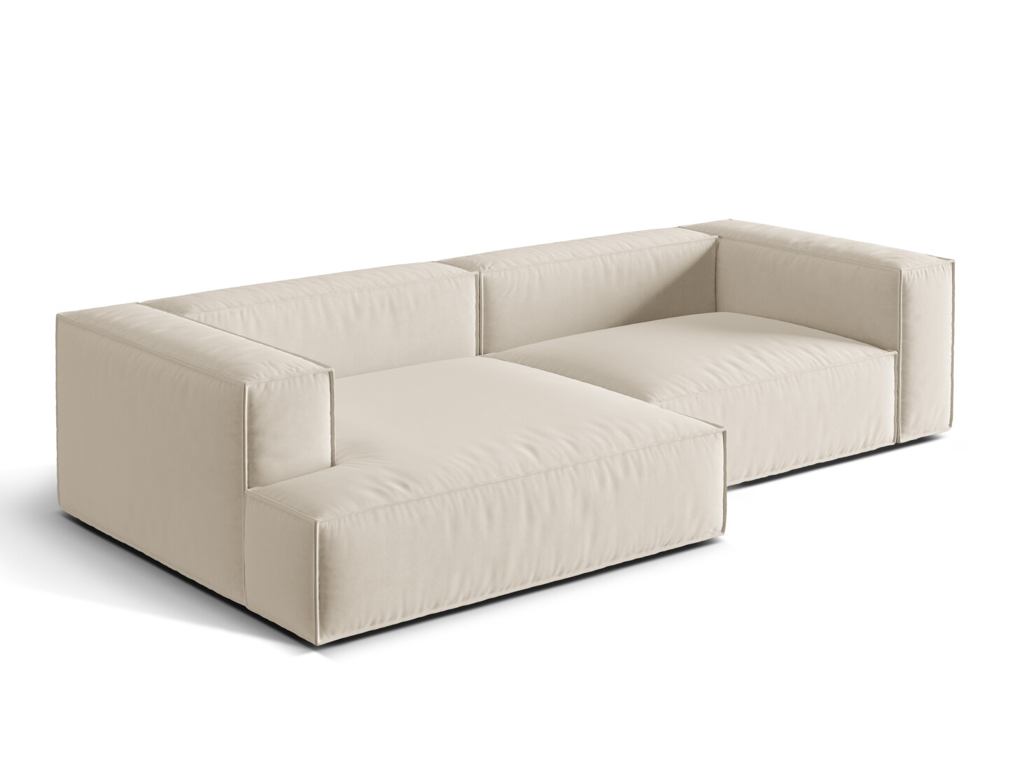 Modularna kotna sedežna garnitura Beckley F120 (Paris Cream)