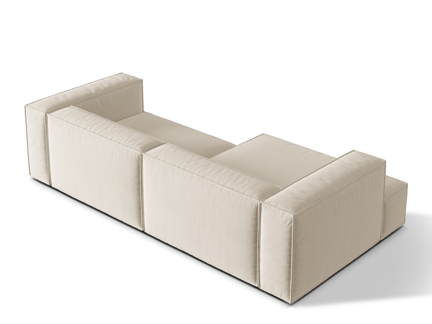 Modularna kotna sedežna garnitura Beckley F120 (Paris Cream)