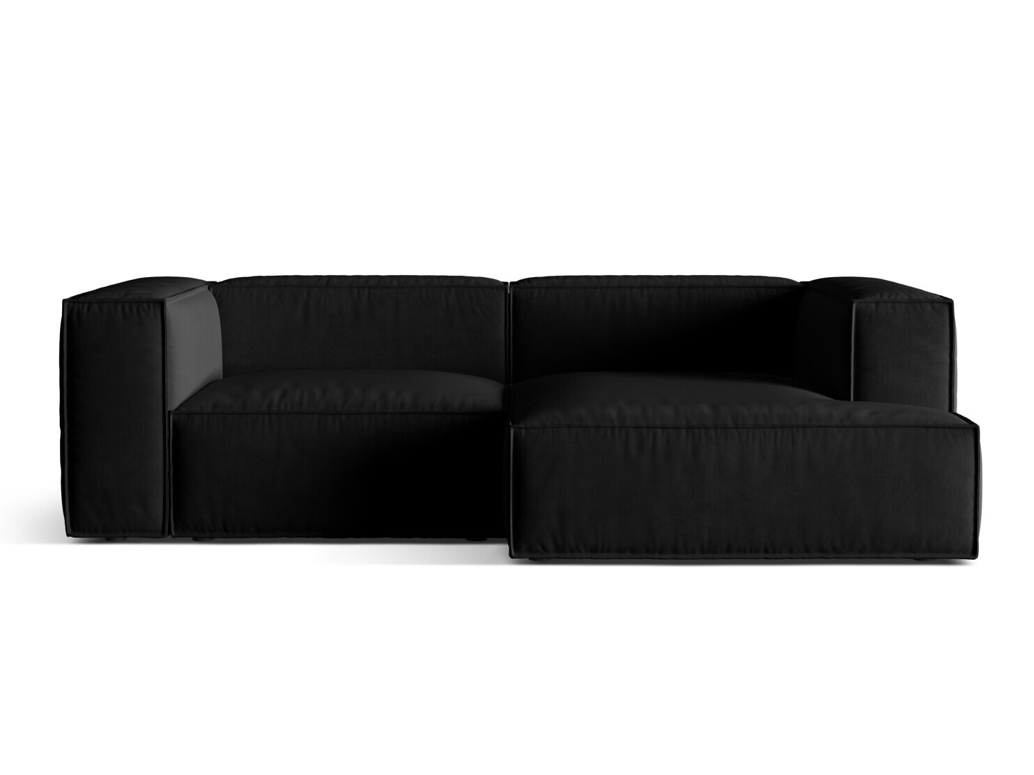Modularna kotna sedežna garnitura Sonsore 113 (Paris Black)