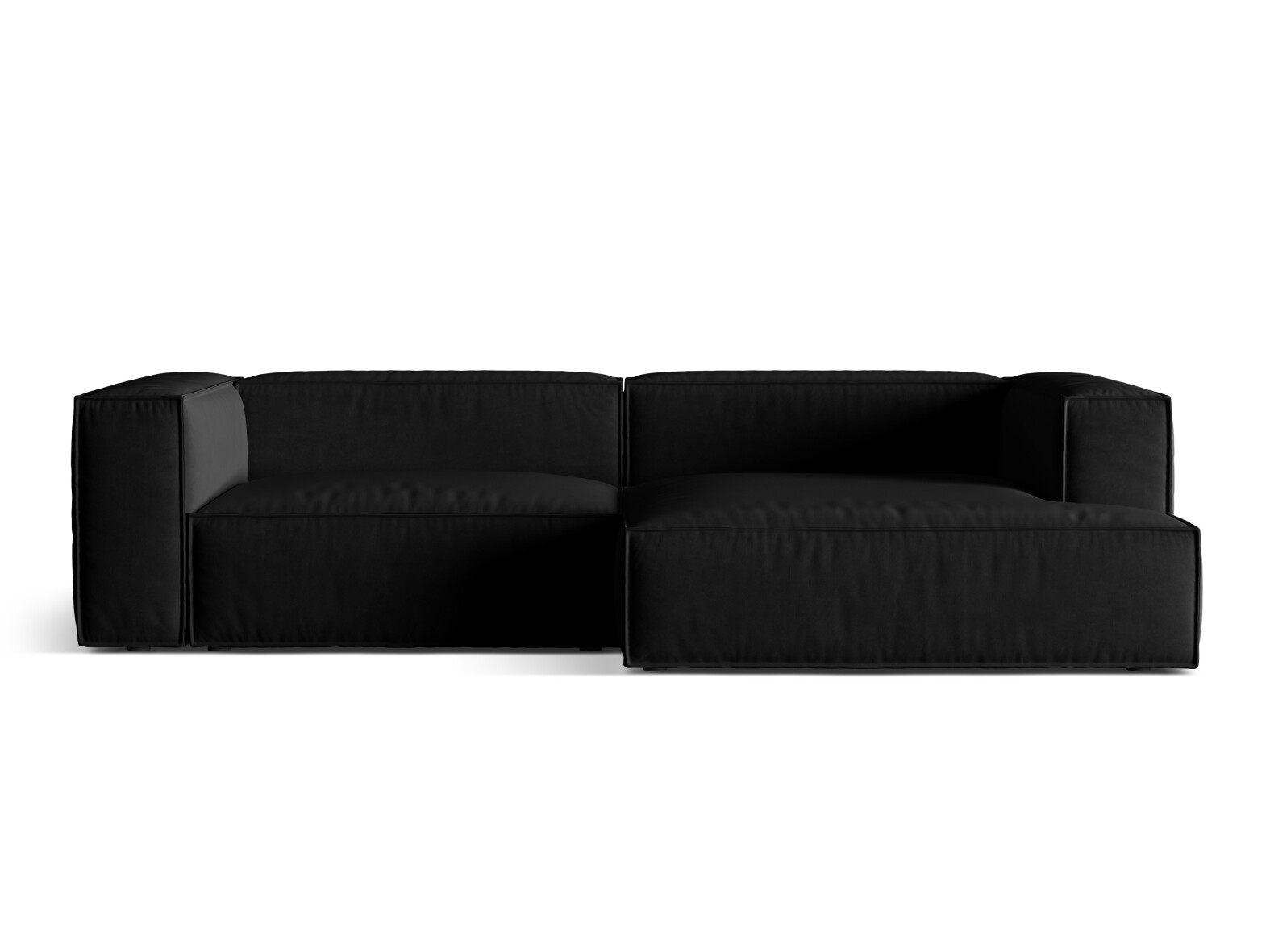 Modularna kotna sedežna garnitura Sonsore 114 (Paris Black)