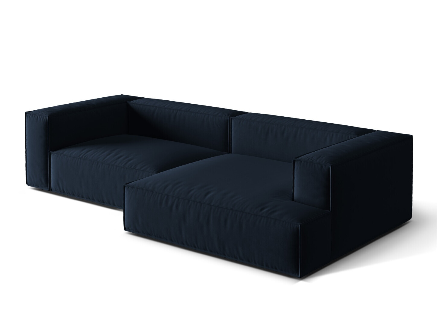 Modularna kotna sedežna garnitura Sonsore 114 (Paris Deep Blue)