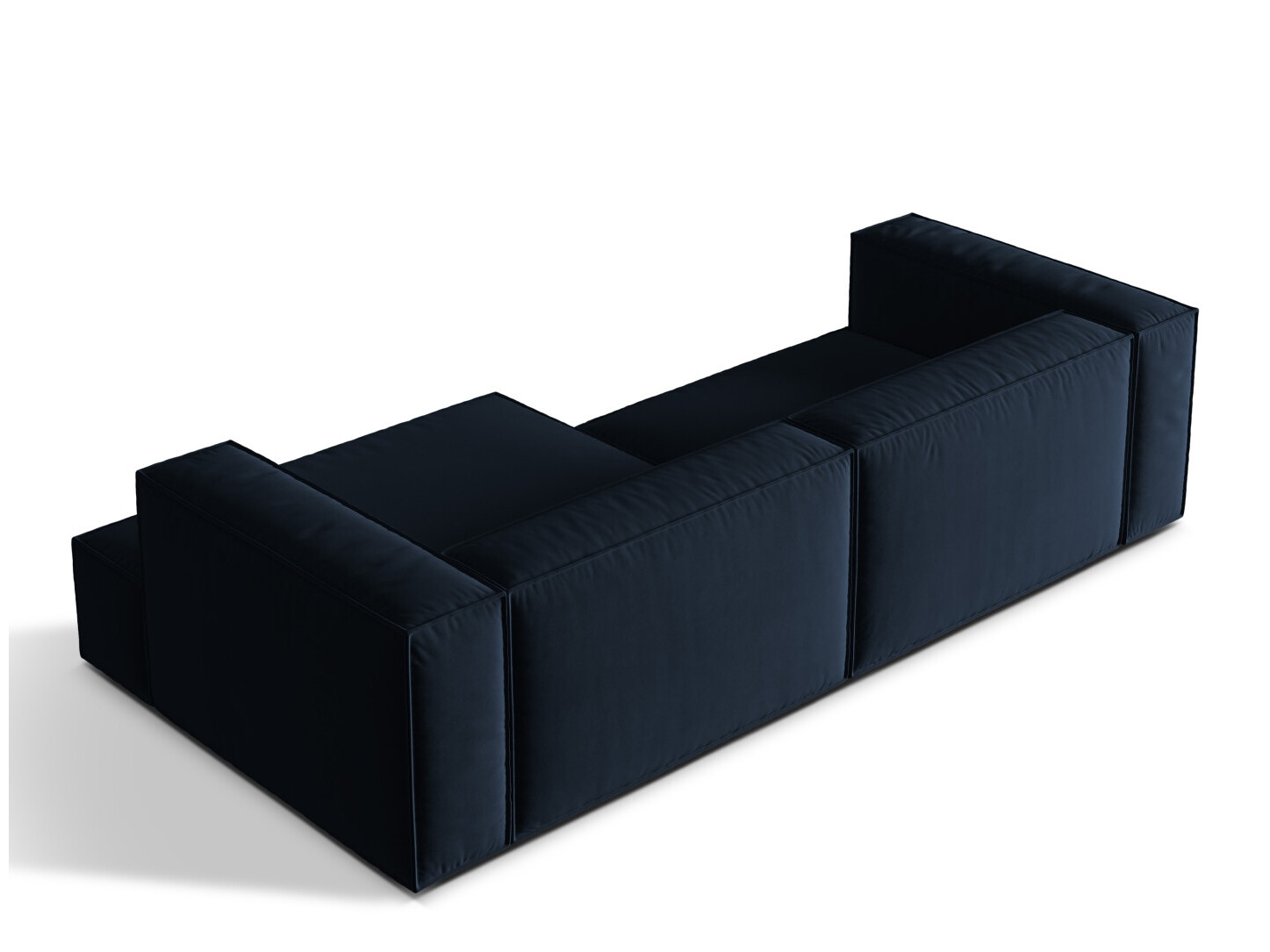 Modularna kotna sedežna garnitura Sonsore 114 (Paris Deep Blue)