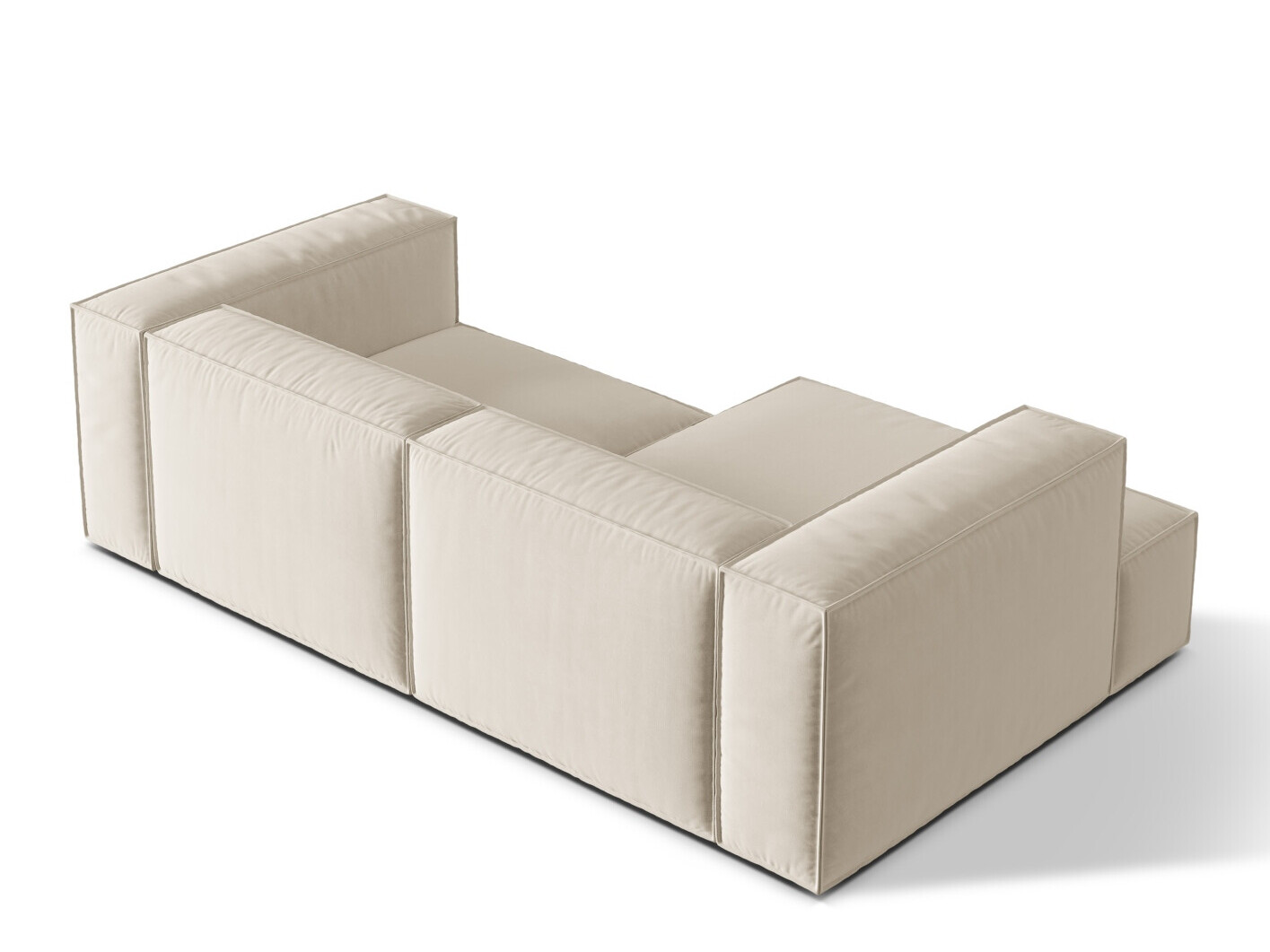 Modularna kotna sedežna garnitura Beckley F119 (Paris Cream)