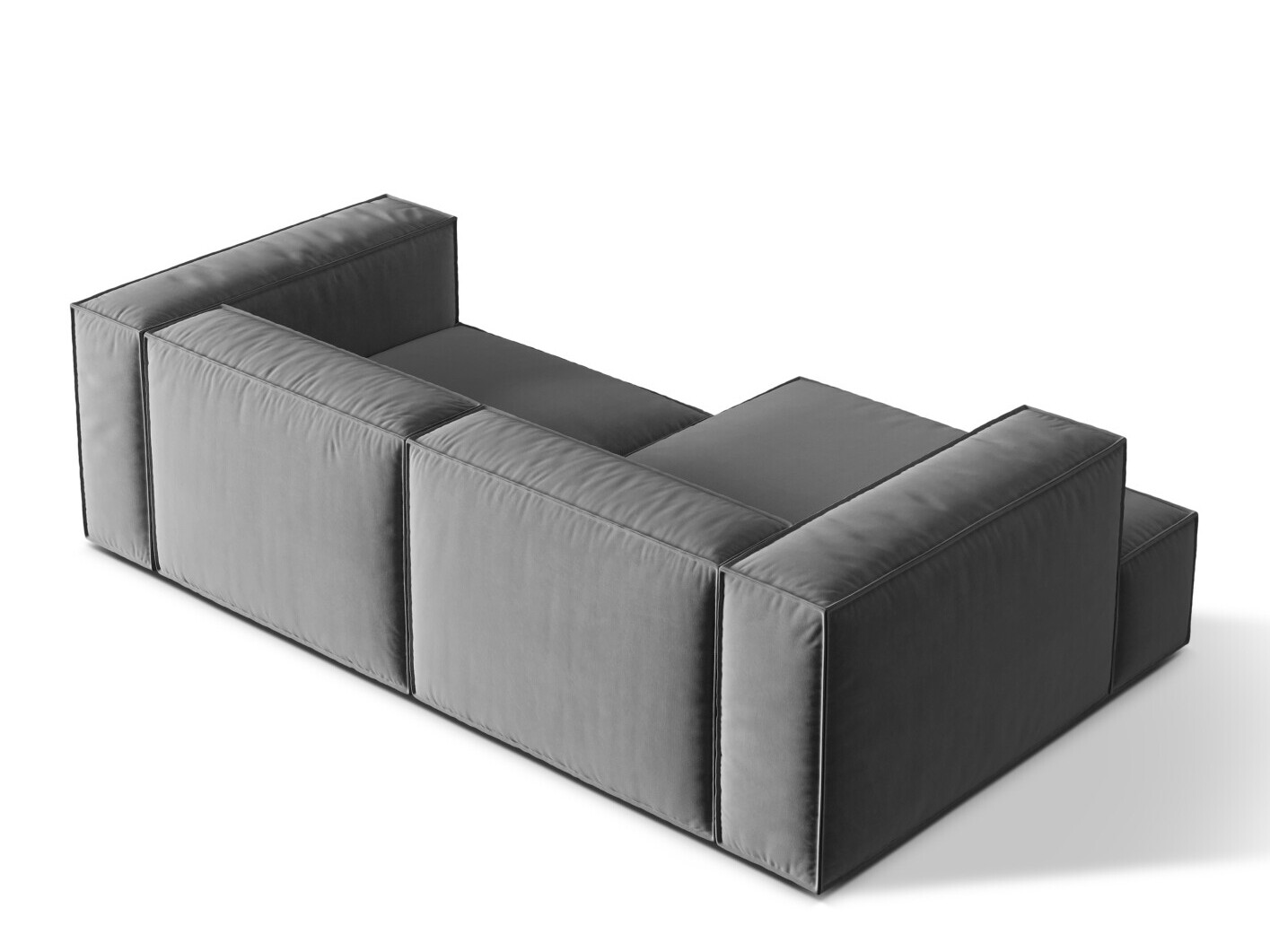 Modularna kotna sedežna garnitura Sonsore 113 (Paris Steel)