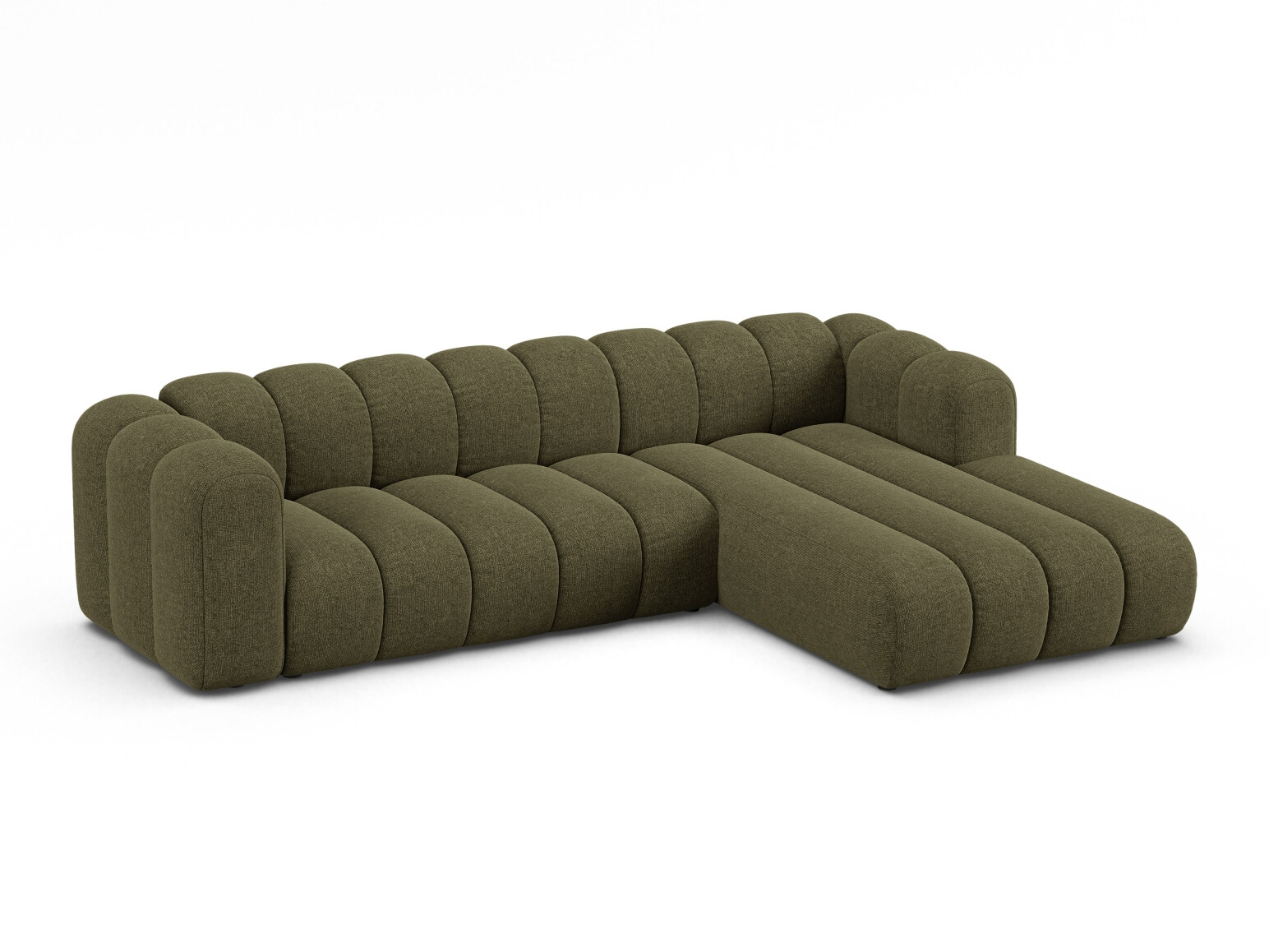 Modularna kotna sedežna garnitura Cirleve 106 (Eden 12 Oliva)