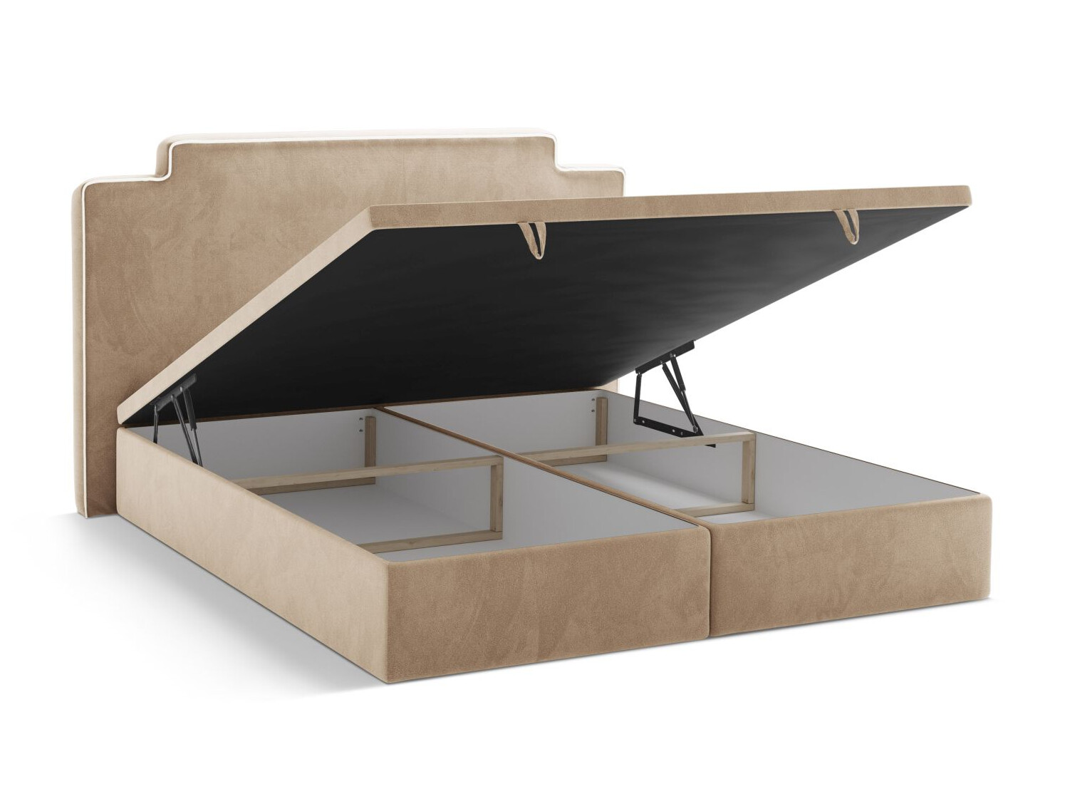 Boxspring postelja Beckley 360 (Magic Velvet 2256 + Magic Velvet 2282)