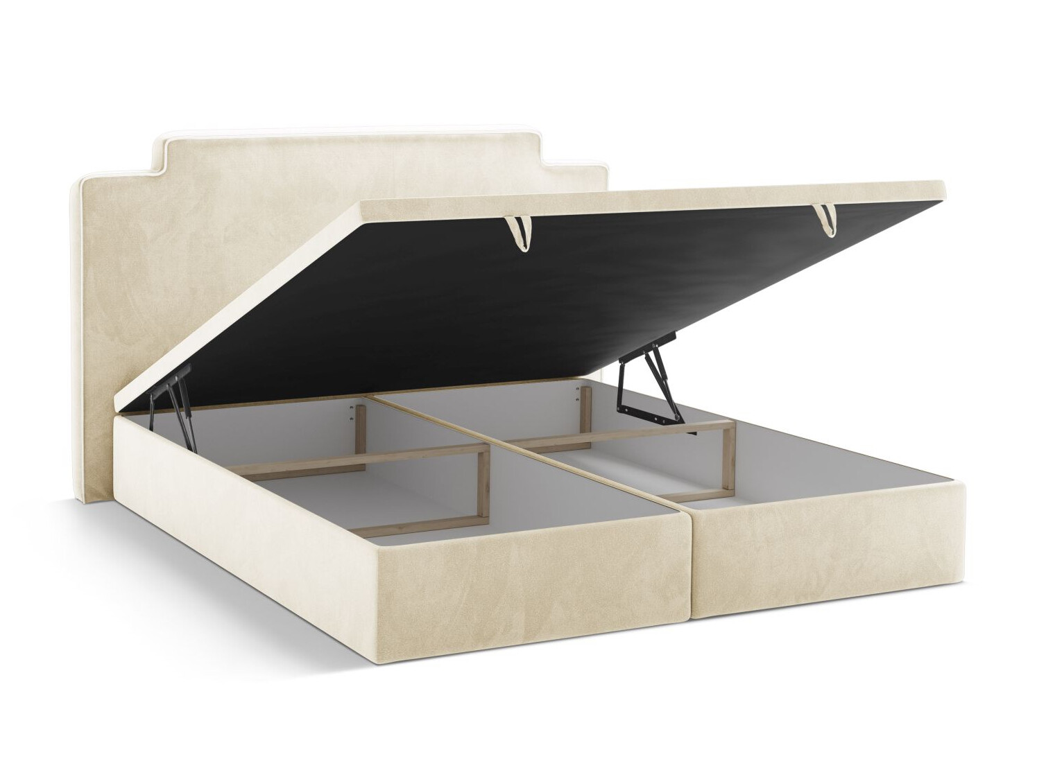 Boxspring postelja Beckley 360 (Magic Velvet 2256)
