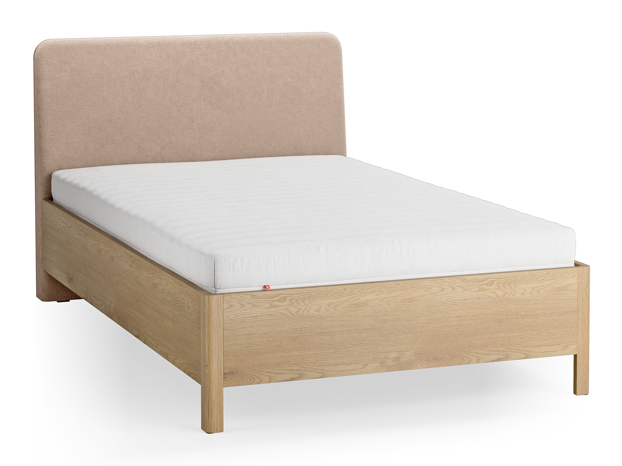 Postelja Ruvcamu 118 (Hrast + Taupe)